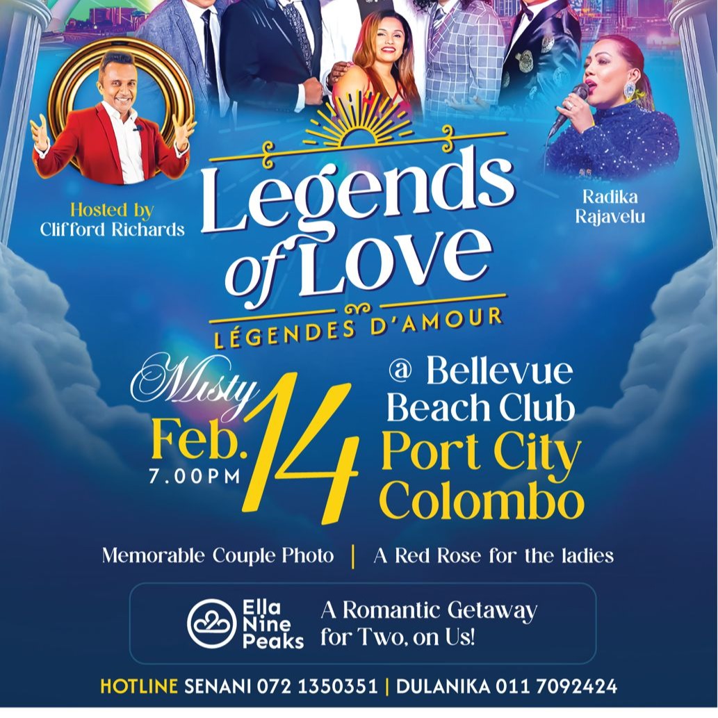 🌿✨ A Romantic Getaway Awaits! ✨🌿
Ella Nine Peaks is proud to be the official sponsor of a luxurious romantic getaway for two at the Legends of Love event! 💖🌹
📍 Date: February 14