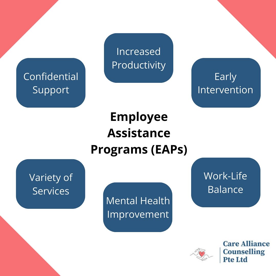 Care Alliance Counselling’s Employee Assistance Programs (EAPs) are designed to provide your staff with the support they need to thrive, both personally and professionally.
🌟 Services include face-to-face or online counselling, lunch hour talks, and more.
Contact us today for your EAP needs and build a stronger, more resilient workforce.
#EmployeeWellbeing #EAP #MentalHealthSupport #WorkplaceWellness #Counselling #MentalHealthMatters