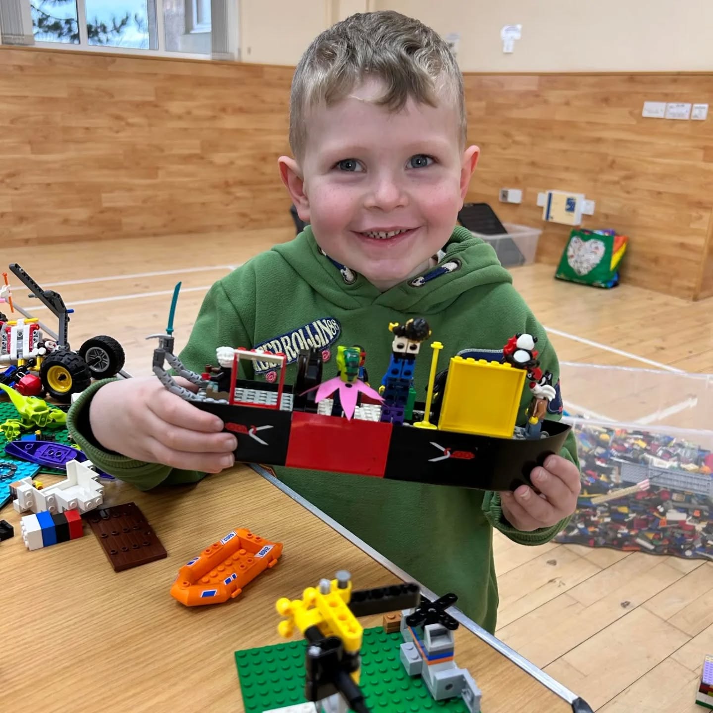 Great fun at lego club this afternoon.
