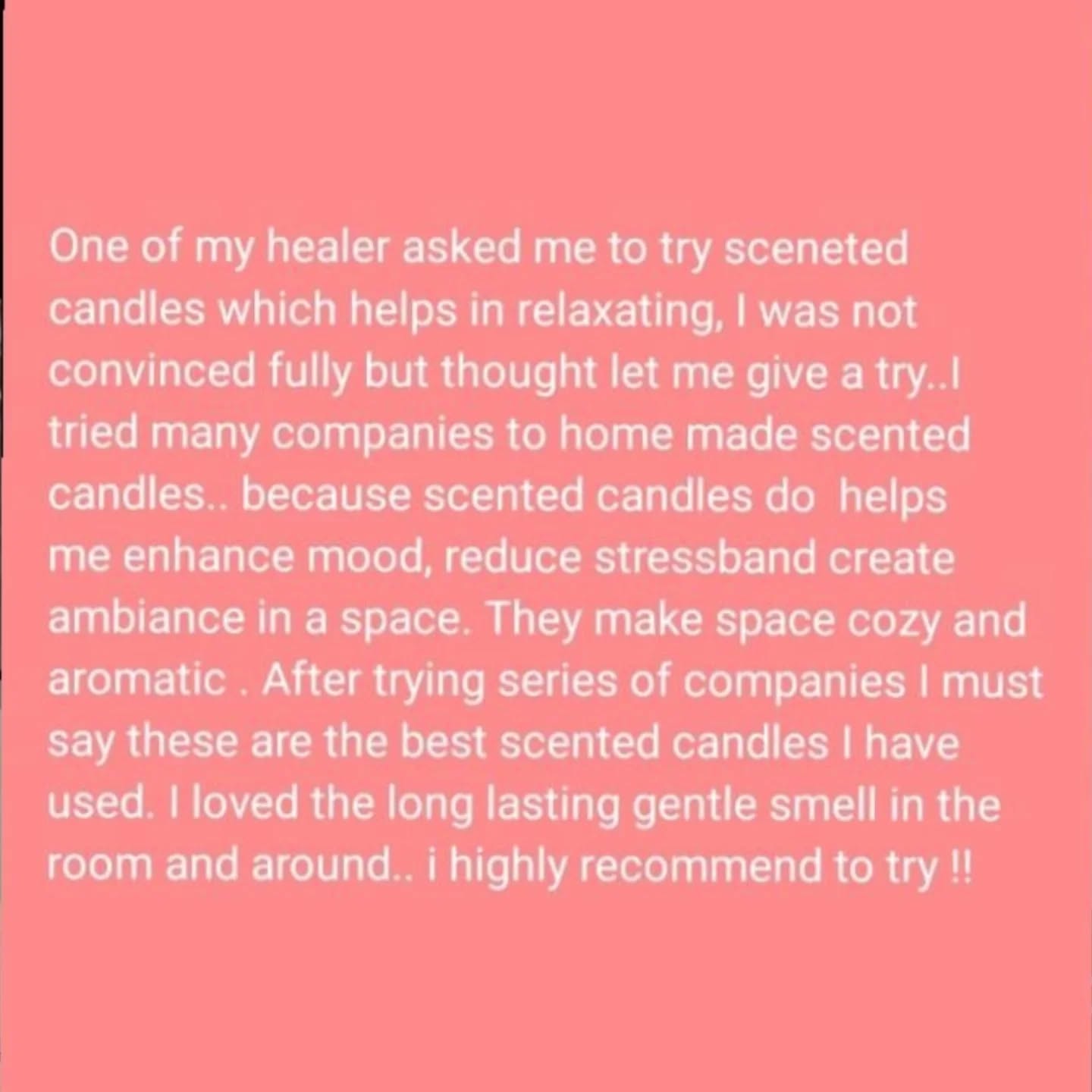 Breathe, Relax and Enjoy! Just like this lovely review says.