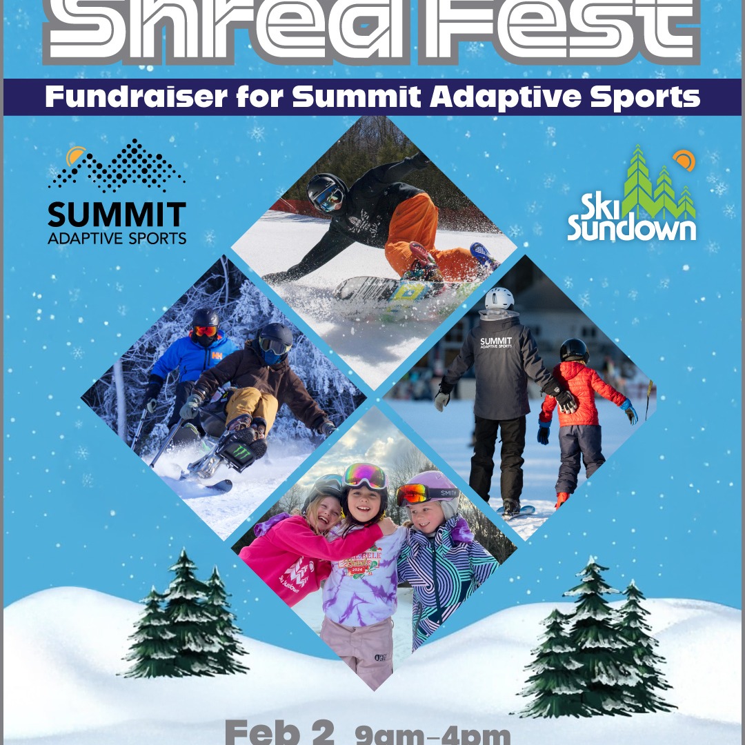 TODAY'S THE DAY! COME SHRED WITH US at @skisundown! And if you're out getting vert, tag us or send us a message and we'll repost!
#AdaptiveSports #AdaptiveSkiing #AdaptiveSnowboarding #Connecticut #WinterMadeBetter #SkiTheEast