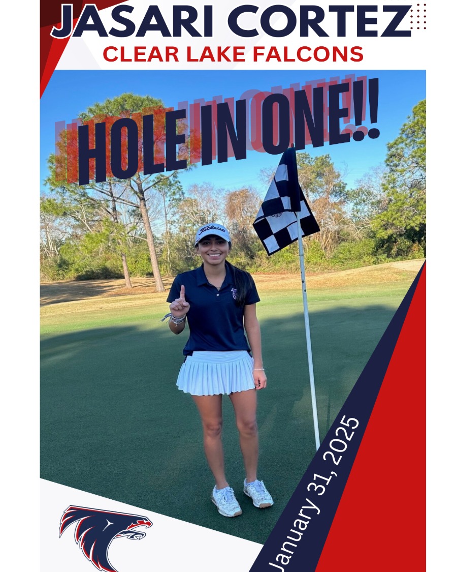 HOLE IN ONE!!!! Congratulations to Jasari Cortez for her HOLE IN ONE at South Shore Country Club. We are so proud of you!!! @clearlake_hs