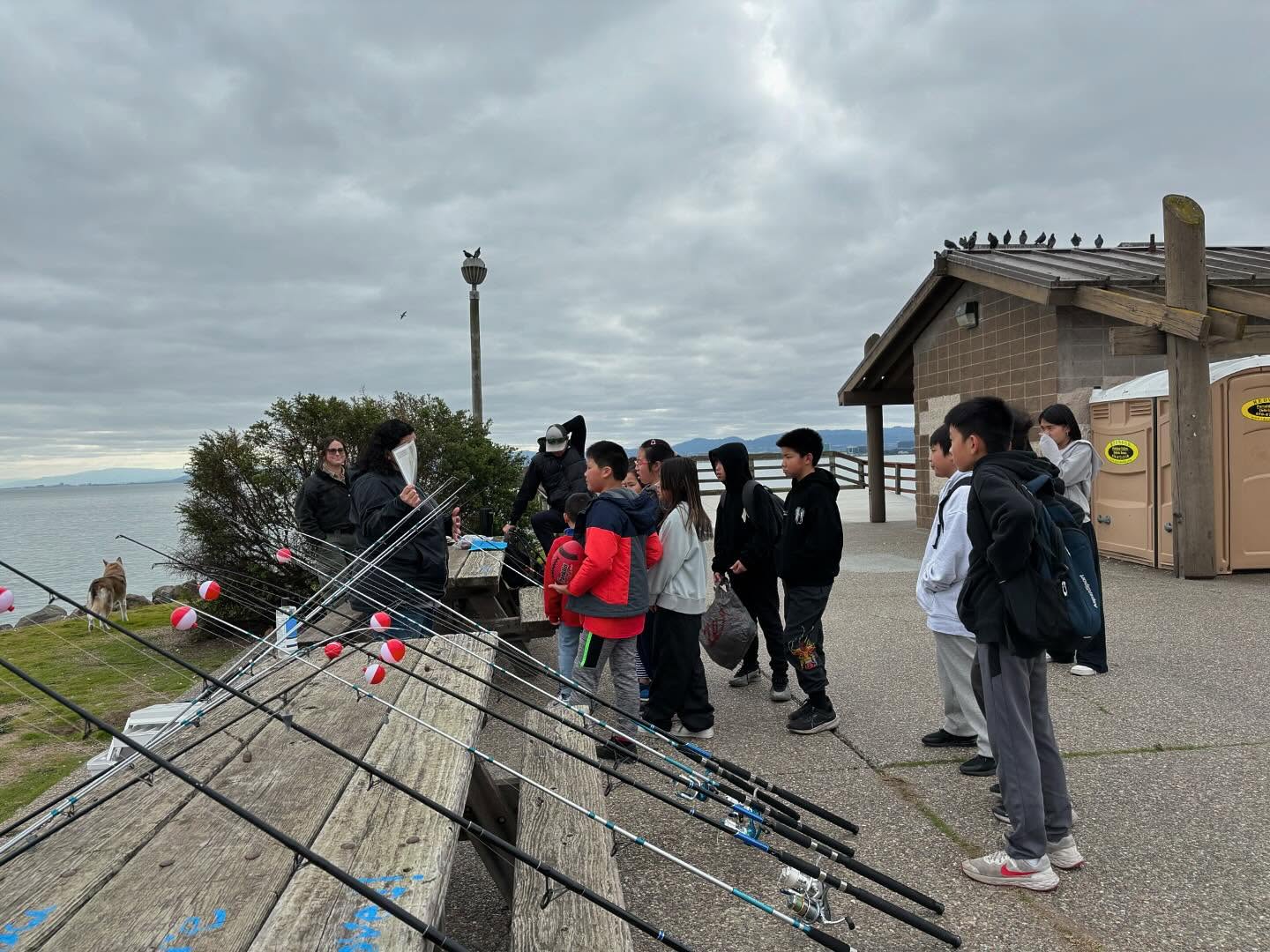Part of what one should eat during Chinese New Year is fish (sounds the same as “abundance”). So on the 2nd day of the Chinese New Year, our students went fishing at Candlestick State Park!
Rangers Veronica and Francesca prepared fishing rods for everyone and patiently explained what fish we might catch and how to fish. Then it was time to do it!
The fish in the bay proved too smart for our inexperienced fishermen 😅 Even though we didn’t catch any fish, a good time was had by all 😀
Happy Chinese New Year!🧧
#chineseimmersion
#chineseimmersionschool
#chineseimmersionprogram
#sanfrancisco
#privateschools
#privateschool
#privateschoolssf
#chinese
#sanfranciscoschools