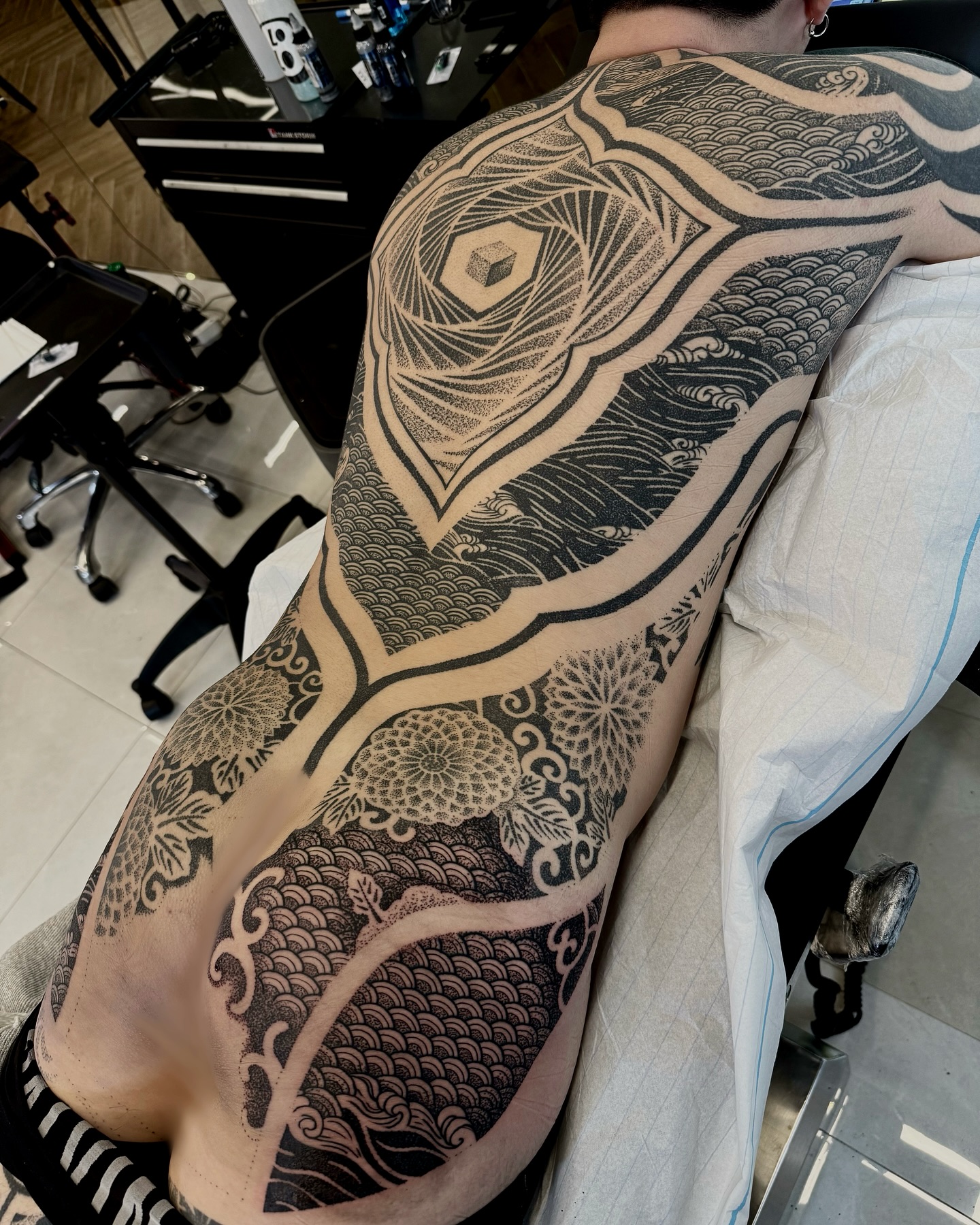 Work in progress for my bro chester here #inktattoo #tattoo #oracletattoo #singapore