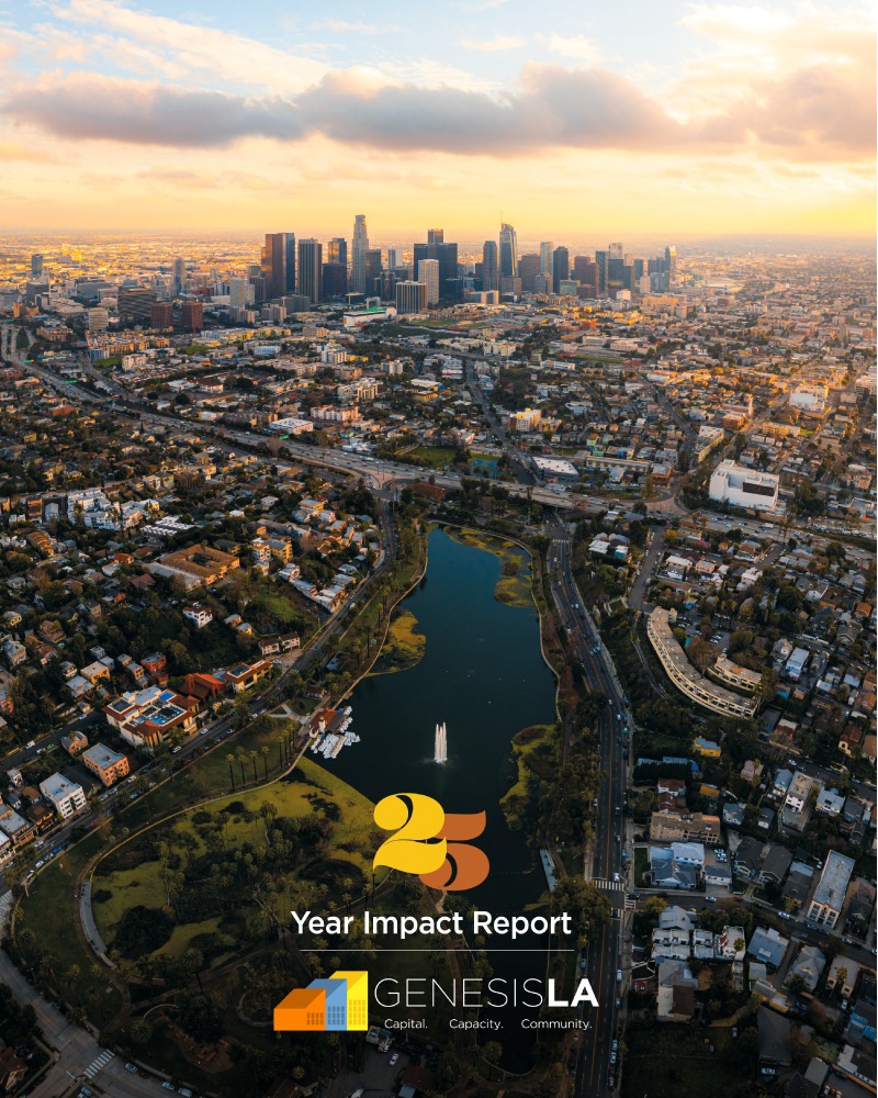 I got connected to Genesis LA several months ago and was hired to lead the design for their 44-page 25 Year Impact Report where they showcased several projects that they funded over the last 25 years.
I love companies like this–they’re invested in their communities and love to see them thrive. They work with nonprofits and small businesses to transform underserved communities by providing financial solutions with the “goal of growing the next generation of community development infrastructure within Los Angeles County.”
I was hired for this project for my years of magazine design experience. Have an idea for a professionally designed print piece? I have a network of trusted writers, editors, photographers and illustrators that I work with. Shoot me a message! I’d love to collaborate.
#genesisla #printdesign #customprint #magazine #graphicdesign #losangeles #lacounty #la #magazinedesign