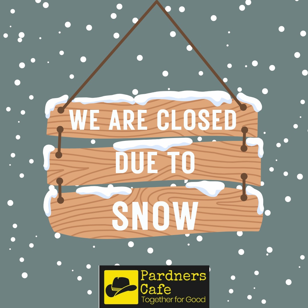Snow Day Y'all!
Pardners Cafe is closed due to weather and road conditions.
School is also cancelled - Enjoy Kiddos!
Stay warm, and safe Cody!
#pardnerscafe #codywy #snowday #cafelife #winterwonderland #snowislove #snowiswonderful #cafelifestyle