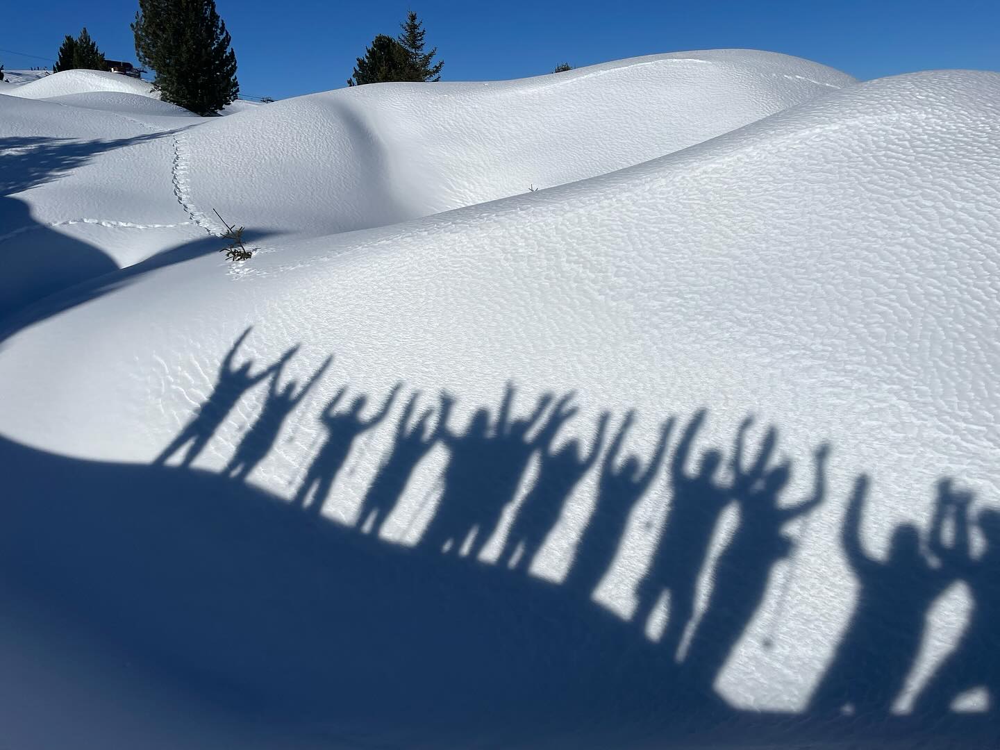 Matinée ensoleillée a @la_plagne !