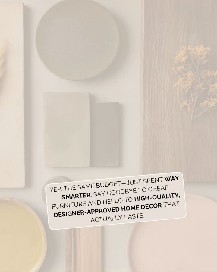 What if I told you that $5K could get you designer-quality furniture instead of mass-produced pieces that barely last a year? 🤯
Most people think furnishing their home means choosing between cheap, trendy furniture or blowing their budget on luxury brands. But here’s the thing—you don’t have to settle. I source from exclusive trade-only vendors (aka the brands you won’t find at retail stores) through a trusted sourcing partner, giving my virtual clients access to high-end pieces they wouldn’t normally be able to buy. So, let’s break it down.
Here are three different ways to spend $5K on a living room:
🛋 Budget brands only – The best affordable finds
🛋 Mix of budget + designer/high-quality brands – Smart investments where it counts
🛋 All designer/high-quality brands – Long-lasting, high-end pieces
💡 Swipe through to see how $5K can stretch further than you think—giving you designer-quality furniture instead of mass-market stuff that won’t last. And if you’re ready to make your home look effortlessly high-end, DM me “🔥”.
#interiordesign #homedecor #budgetfriendlyhome #affordableluxury #livingroomdesign #moderninteriors #virtualinteriordesigner #interiordesigner #organicmodern #edesign #virtualinteriordesign #interiorstyling #homestyling #luxuryforless #designerfurniture #homemakeover #smallspacedesign #trendyhome #budgetfriendlydecor #modernlivingroom #furnituredesign #interiordesignideas #sustainablefurniture