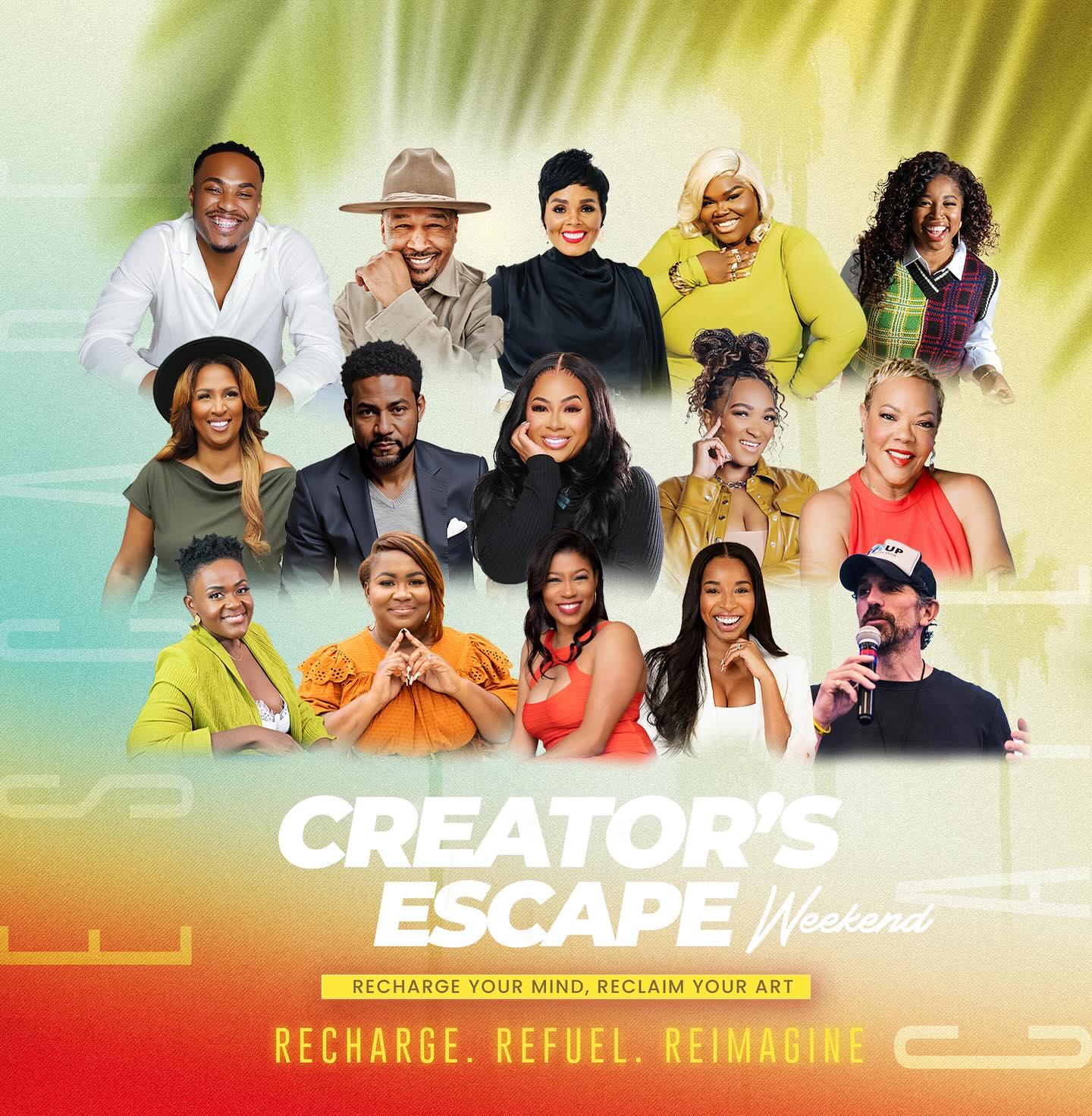 Its happening!!! All these powerhouses in one room!
It’s A WEEKEND TO REMEMBER for ALL entrepreneurs, talents, creatives, business/agency owners and artists‼️
This is your sign: It’s YOUR time to recharge, refuel and reimagine.
🚀When: February 21–22, 2025
📍Where: Orlando, Florida
Join me and an extraordinary lineup of industry leaders at the Creators Escape Weekend. This experience will feature powerhouse speakers and mentors ready to pour into your cup with their wisdom, knowledge and experience!
Who’s coming?
@iamjustinstorey
@stylistjbolin
@kymjenkins_
@joihunt_esq
@delanoajohnson
@devynistyles
@only1giovonnie
@myfaitherapy /@iammarilynshaw
@drmarcellinegirlie
@tekoapouerie
@moniquescarrillo
@melissalaboriel
@askmonicamay
@consciousjamie
@zahidewallace
You’re getting cutting edge creativity, inspiration, vulnerable conversations, financial literacy, business acumen/personal development, impartation but most importantly...wellness & self-care ALL in one weekend!
Don’t miss your chance to step away from the grind and prioritize YOURSELF & wellness while investing in your creative journey.
LEARN MORE HERE
www.thecreatorsescape.com
(Link in bio)
#CEW2025 / @creatorsescapecommunity