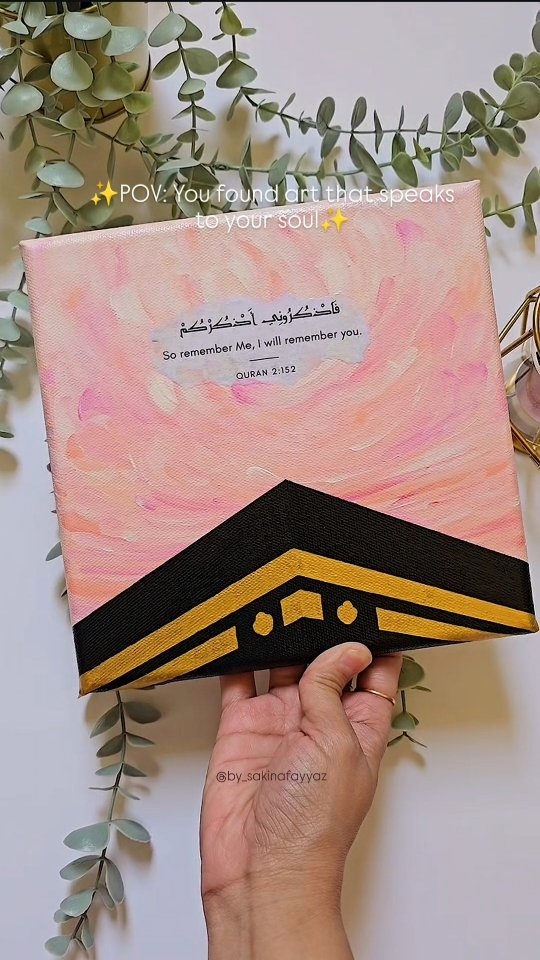 ✨️Powerful verses, soothing colours—art that speaks to your soul.
Here's a new piece from The Path to Peace collection, created to bring beauty and faith into your space.
This piece is now available—DM to make it yours! 💌
Pictured: "The Path to Peace"
20 x 20 cm | Acrylic on stretched canvas
.
.
.
.
.
.
#IslamicArt #QuranVerseArt #FaithInEveryStroke #SpiritualDecor #IslamicHomeDecor #QatarArt #QatarArtists #HandmadeWithLove #DohaDesign #MinimalistIslamicArt #AbstractIslamicArt #ModernIslamicArt #DohaArt #QatarInteriors #MeaningfulArt #IslamicWallArt #QatarHandmade #BuyLocalQatar #SupportArtistsQatar #ArtThatSpeaks #HomeWithBarakah #FaithInspiredArt