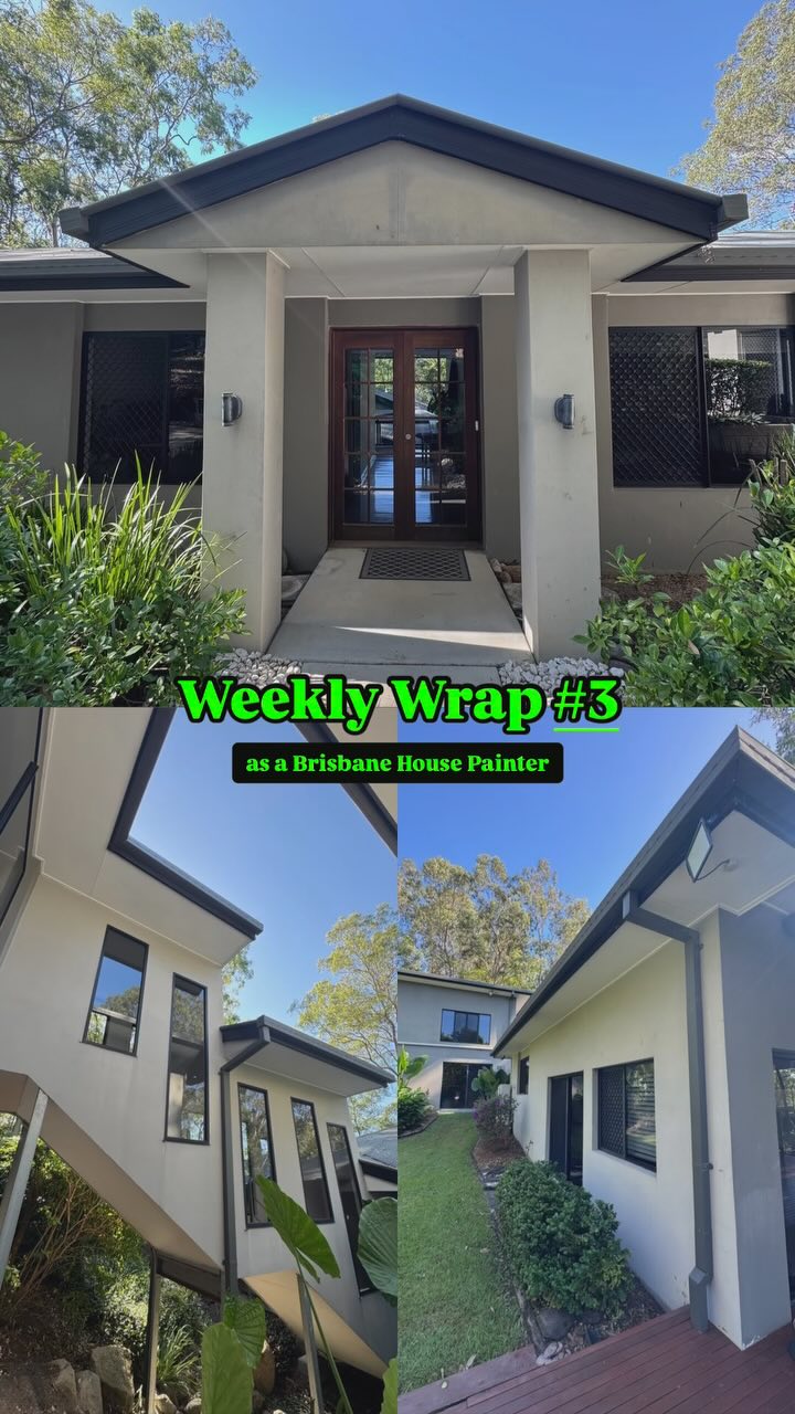 Weekly WRAP UP #3
Another week, another round of fresh projects—dodging those sneaky little rain showers along the way! ☔️
We wrapped up 2024 with a stunning exterior transformation in Pullenvale, and now we’re back to give the neighbour’s home a fresh new look.
Guess that whole “Make the neighbourhood green with envy by choosing Neilsen’s Painting” thing is catching on! 🤟🏼
Get Floored by NP has been busy bringing some epic epoxy flooring to Brisbane homes—because great floors and great walls go hand in hand. 🏡✨
Time flies when you’re rolling with it, so we’re making sure to document the chaos, creativity, and color of our weekly grind in the painting world.
That’s a wrap on Week 3—bring on Week 4! 🤟🏼
Some weeks, don’t end until Sunday afternoon for us, which means Monday Wraps Ups for the week prior, may just be a thing while we catch up on work 🔥 #smallbusinessthings
.
.
.
.
#behindthescenes #brisbaneconstruction #brisbanepainters #housepainting #paintedbyneilsenspainting #epoxyflooring #getfloored