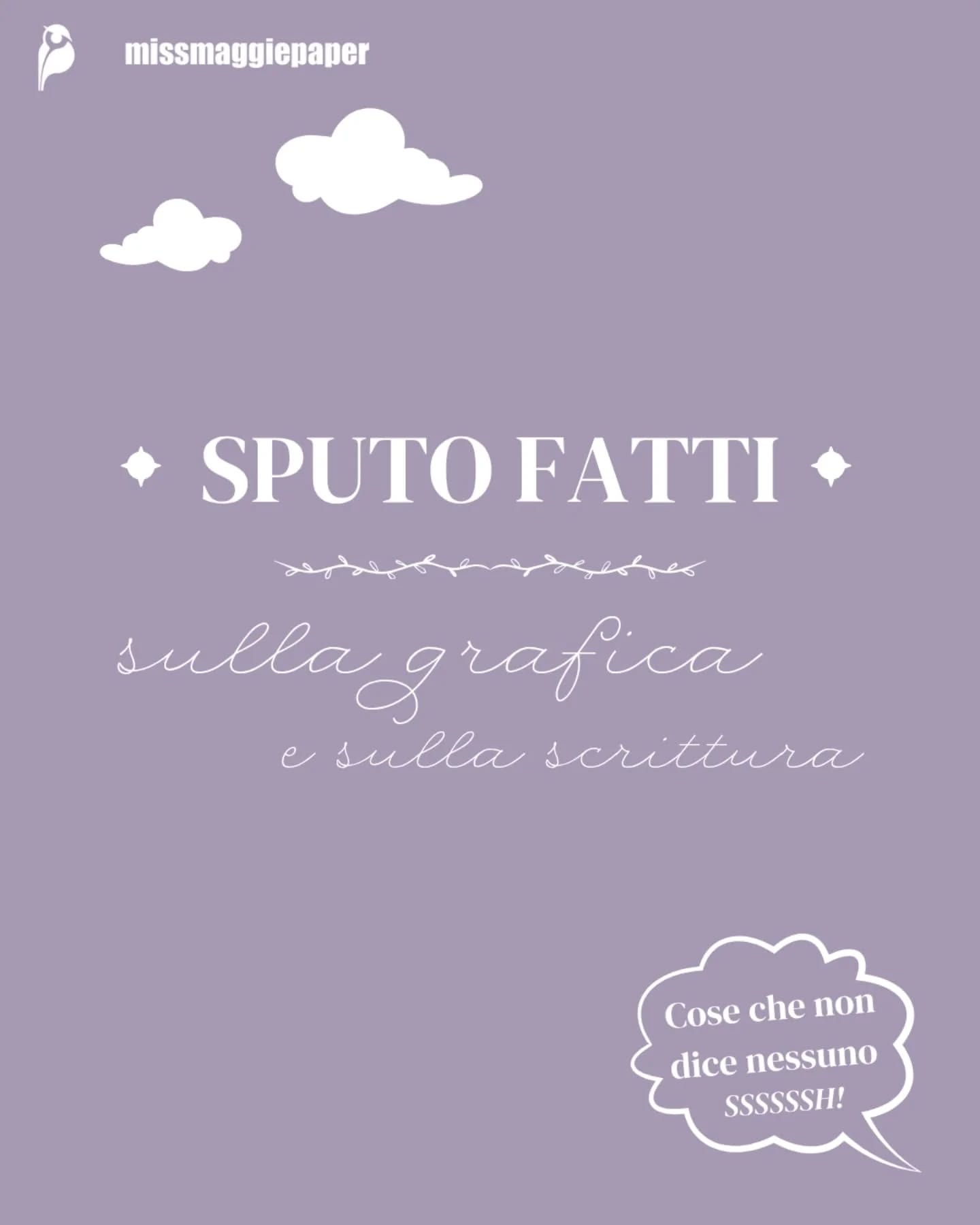 🗣️SPUTO 3 FATTI ☕
Sulla grafica e sulla scrittura.
🐍Ci sono tante cose a cui ripenso spesso voltandomi indietro. Cose che con il trascorrere degli anni e con l'esperienza si tende a lasciare da parte, ma che ricordo bene come allora pesassero sulla mia autostima come dei macigni.🪨🪨
🦉E voi, gufetti, cosa aggiungereste alla lista?
Ci sono delle frasi sciocche che preferireste non sentire da parte di altri scrittori, o grafici?✍🏻
#scritturaatuttotondo #scritturacreativa #scritturafantasy #grafica #graphicdesign #lavorocreativo #sputofatti #scrittoriemergenti #creatività #frasifastidiose
