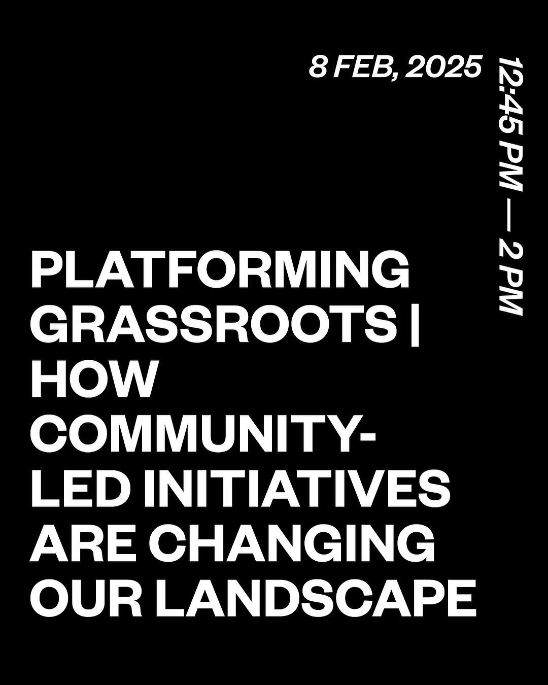 We’re thrilled to be part of @INDIAARTFAIR, where our @diptitamang7 Dipti Tamang will join the talk PLATFORMING GRASSROOTS | HOW COMMUNITY-LED INITIATIVES ARE CHANGING OUR LANDSCAPE as part of the Growing Focus Talks Series on Feb 8th at the IAF Auditorium. Come be a part of the conversation!
Panel Details:
📅 Feb 8th
🕰 12:45 PM – 2:00 PM
📍 IAF Auditorium, NSIC Grounds, Okhla
This discussion explores how grassroots organizations beyond privileged urban centers are driving deeper change through community-led initiatives.
Panelists:
• @chempkumar Palani Kumar (Photographer & Curator, Chronicles of the Tides: Migration, Conflict, and Climate, Tamil Nadu)
• Mahalakshmi (Photographer-Artist, Tamil Nadu)
• @sutarmallikadas Mallika Das Sutar (Co-Founder, Chander Haat, Sarsuna, West Bengal)
• @diptitamang7 Dipti Tamang (Co-Founder, Confluence Collective, West Bengal)
• Aarti Bisht (Senior Program Officer, Henvalvani Community Radio, Chamba, Uttarakhand)
Moderated by:
• Natasha Jeyasingh @natasha.jeyasingh – Founder, Carpe Arte & Co-Founder, IMMERSE Fellowship
Join us as we unpack the role of intersectional social differences in shaping this vital movement!