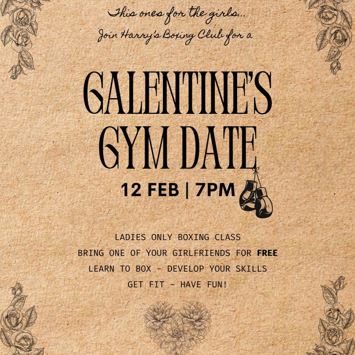 Valentines is next week, and to mark the occasion we are offering the chance to bring your friend for free to ladies boxing for a Galentines date!!
If you currently attend the ladies boxing on Wednesdays at 7pm, all you need to do is bring your friend along! No need for them to book (the client must still book on) just turn up and become ninjas together! 🥊🥊🥊
#boxing #valentines #offer #berkhamsted #berkhamstedboxing