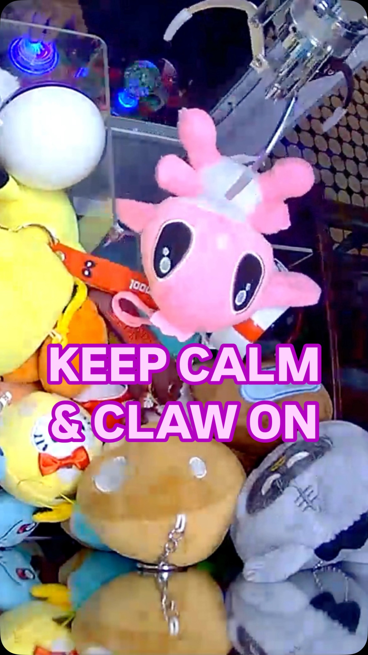 Keep Calm & Claw On 😚✌️
#clawmachine #selfcare #oliversarcades