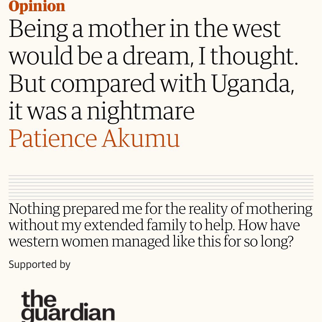 Imagine combining the Swedish 240 day paid parental leave (per parent), with this level of social recognition and nurturing postpartum care?
Full article linked in stories.