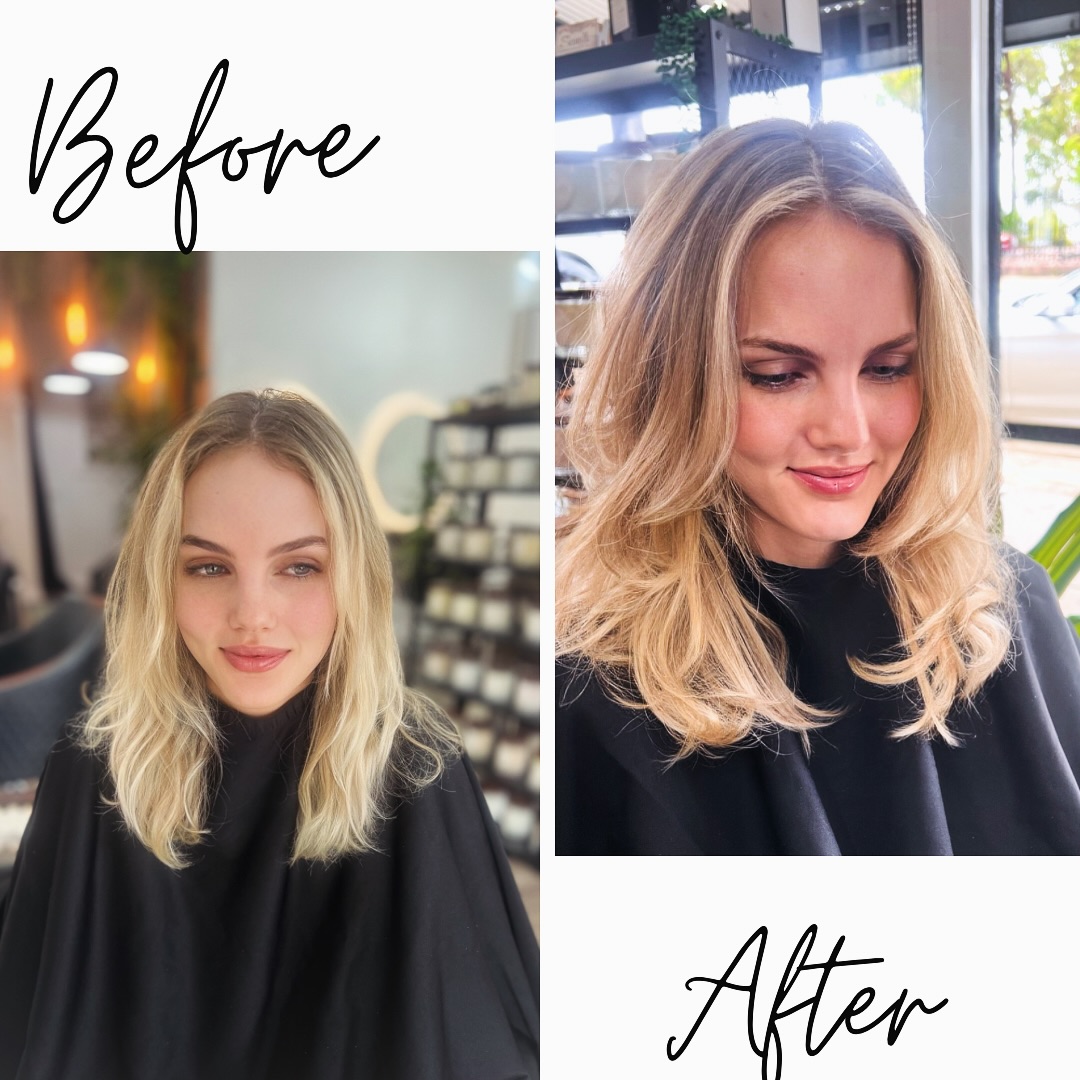 Before & After Lived In Balayage ………..✨
Ok Blonde Babes ! Want more longevity out of your colour? This “Lived In” Balayage will give you exactly that ! Thinking of refreshing your look ? Send us a DM or book a free consultation online at www.sucasahair.com.au/booking
*
*
*
*
#beforeandafter #transformationtuesday #blondes #balayage #livedinhair #colour #blondespecialist #hairperfectionist #alfaparfmilano #haircolour #hair #hairstylist #hairgoals #hairofinstagram #hairideas #hairinspo #hairenvy #hairstyling #hairinspiration #hairlove #hairdressing #hairartist #haircolourist #hairtrends #sucasahairartistry #newcastlensw #sucasahair #adamstownnsw #hairsalonnewcastlensw