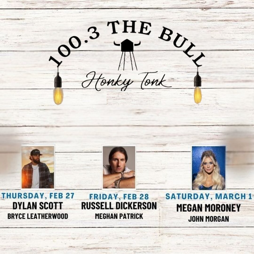 dust off your dancing boots.
100.3 The Bull Honky Tonk at Rodeo Houston
Follow To Get Access 👉 @thebullhouston