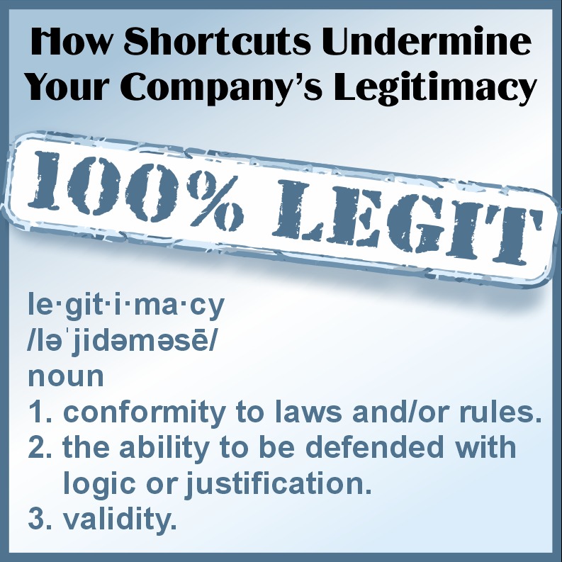 How Shortcuts Undermine Your Company's Legitimacy
In business, legitimacy is everything. It's how large corporations stay at the top of their game and small mom-and-pop companies secure multimillion dollar contracts that change their lives forever. A company's legitimacy helps them to leverage access to credit cards, loans, purchases, contracts, deeds, insurance, leases and services every single day and all around the globe. Legitimacy is transparency. Justifiability. Validity. Without legitimacy, commerce and ecommerce would wither on the vine.
Legitimacy is easy, and it's easy to prove. It's the act of registering your business to do business, dotting the i's and crossing the t's. It's operating within the guidelines. While your business may require you to be flashy, attention-getting, and maybe even a little risky, growing your business credit requires simplicity, authenticity and legitimacy. Black ink on white paper. Cut and dried with no embellishments. Consistency across all platforms. Your company's legitimacy should never draw unnecessary attention or scrutiny.
Nothing will short-circuit legitimacy faster than a shortcut.
Shortcuts Undermine Authenticity
They are the "cheat sheet" — the misrepresentation that something "is" what it isn't. Shortcuts make you look like all the others who used those same shortcuts — fake, fraudulent, illegitimate, and risky — even if you're actually not any of those. Shortcuts are the clouds to an otherwise crisp, clear, transparent blue sky. Shortcuts are the snake-oil that lures with promises of the moon and the stars but leaves you holding an empty bottle, empty dreams and, usually, an empty wallet, too.
READ MORE: https://www.starpointcreditsolutions.com/post/how-shortcuts-undermine-your-company-s-legitimacy
• Shortcuts Cause Delays
• Shortcuts Bring Added Scrutiny
• Shortcuts Cause Suspicion
• Shortcuts Cause Confusion
• Shortcuts Cause Others to Question Your Company's Legitimacy
#smallbusiness
#businesscredit
#howtofixmybusinesscredit
#businesscreditbuilding
#tradelines
#tradepayments
#businesscreditrepair
#businessvendors
#creditbuilding
#businesstradelines
#updatednb