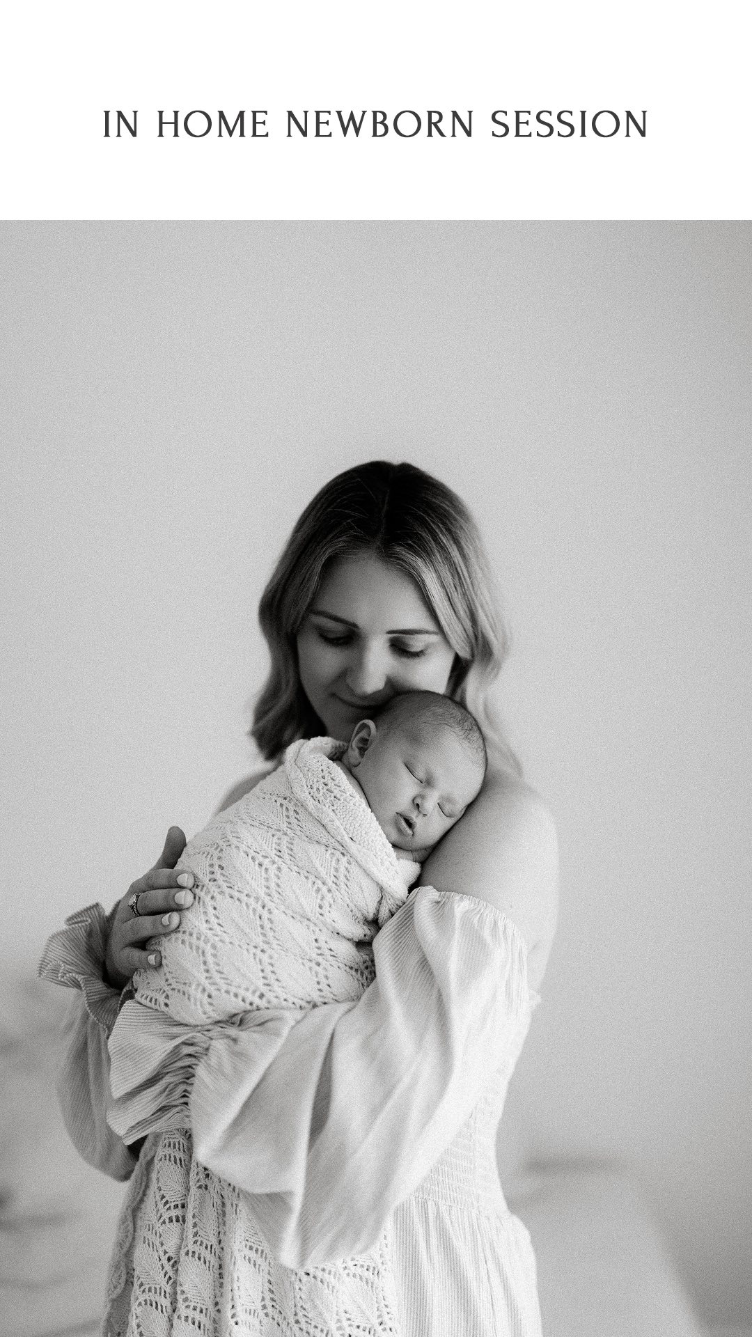 Earlier today capturing their newest little love at home ✨