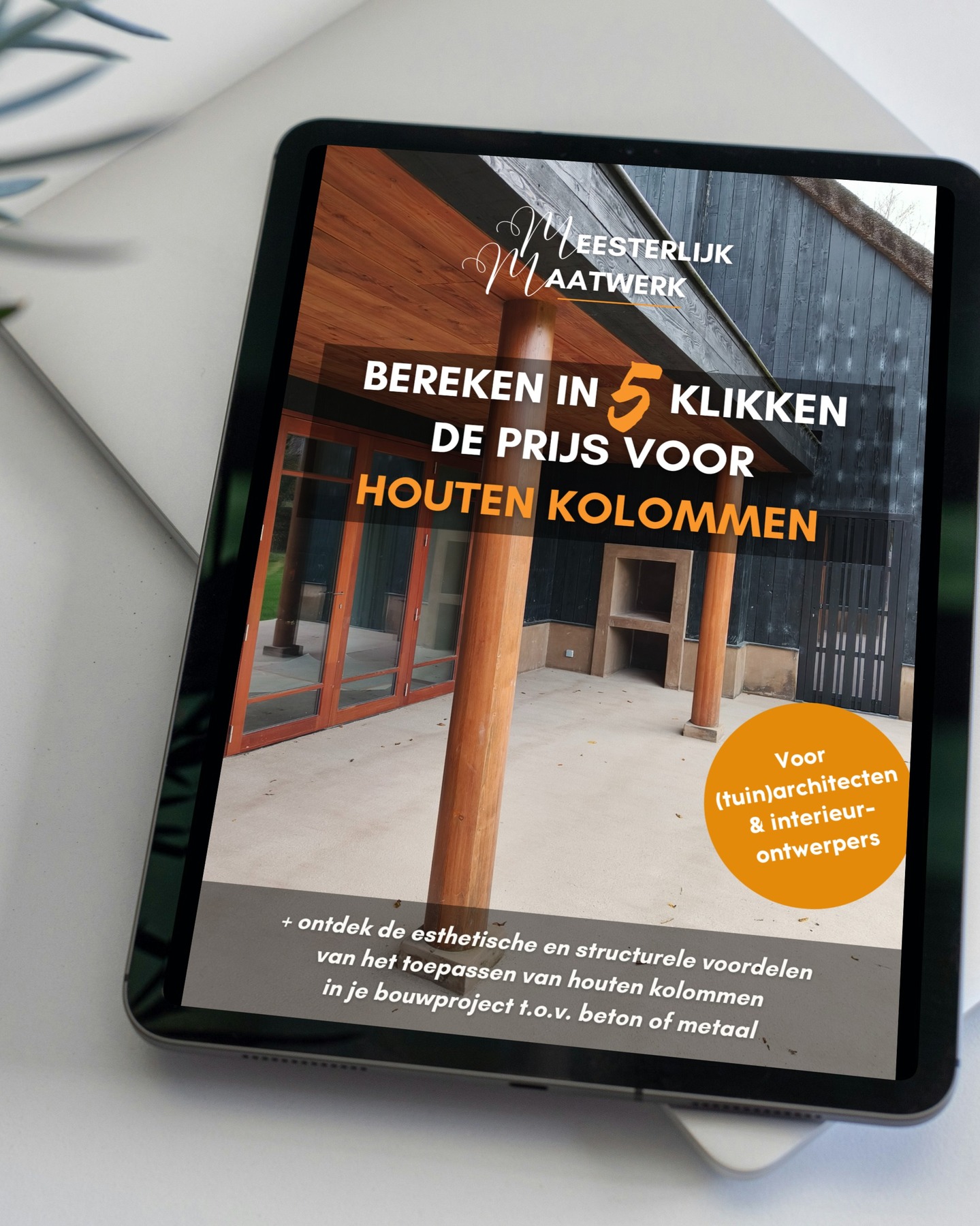 📐 ARCHITECT & ONTWERPER 📐
🏗️ Ligt er momenteel een mooi bouwproject op je tekentafel en heb je een raming nodig voor houten (holle) kolommen om je budget op te maken?
🧮 Gebruik dan makkelijk en snel onze prijscalculator die in je 5 klikken meeneemt naar de investering.
📘 De calculatortool komt met een begeleidend e-boek waarin je alles rustig kan nalezen.
🌳 Ook ontdek je daarin de esthetische en structurele voordelen van het toepassen van houten kolommen in je bouwproject t.o.v. beton of metaal.
Stuur me een bericht met 👍 en ik bezorg je de link naar de calculator!
Positieve groet
Jef