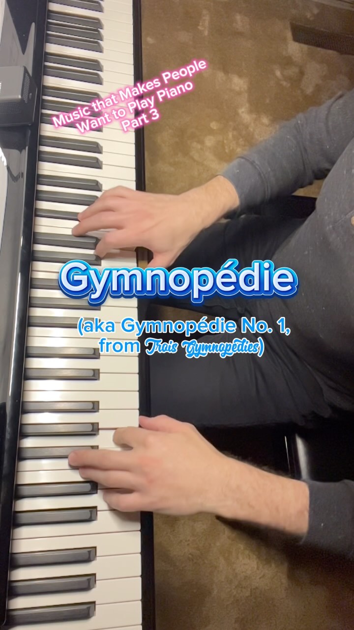 It’s also very much not a beginner’s piece, as gentle and easy as it sounds. That said, come sign up for some lessons at greshampianolessons.com and I will let you torture me by trying to learn it..
Also, “Trois Gymnopédies” translates to “Three Nude Dances,” so, take that for what you will…
The piece: Gymnopédie No. 1 - Erik Satie
.
.
.
.
#pianolessons #piano #pianoteacher #music #musiclessons #musiceducation #classicalpiano #satie #gymnopedie #portland #happyvalley #gresham