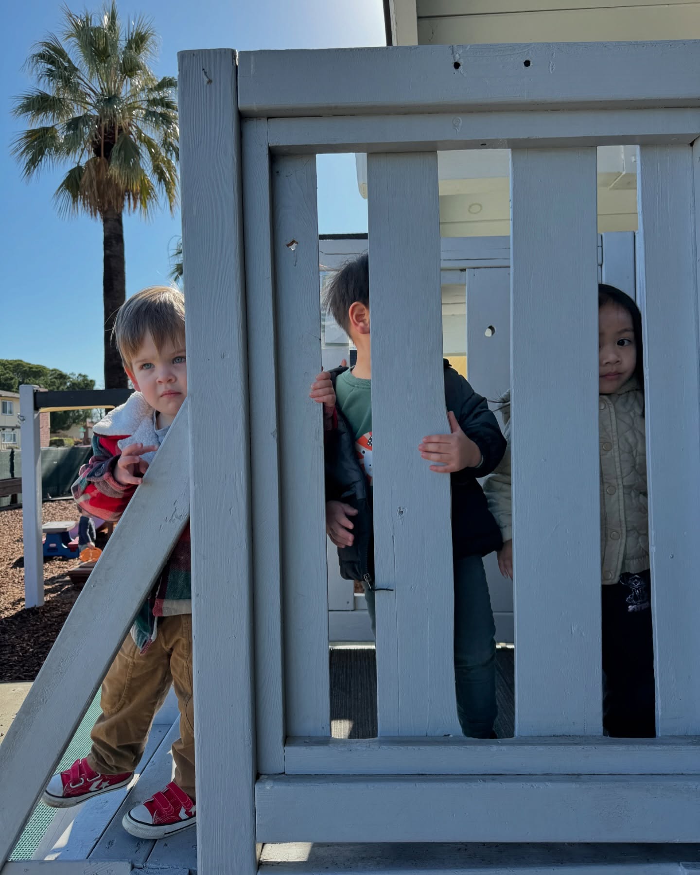 When you run with all your might to climb up the steps to get a better view of the garbage truck!🚛🗑️#itsthelittlethings #thewonder #preschool