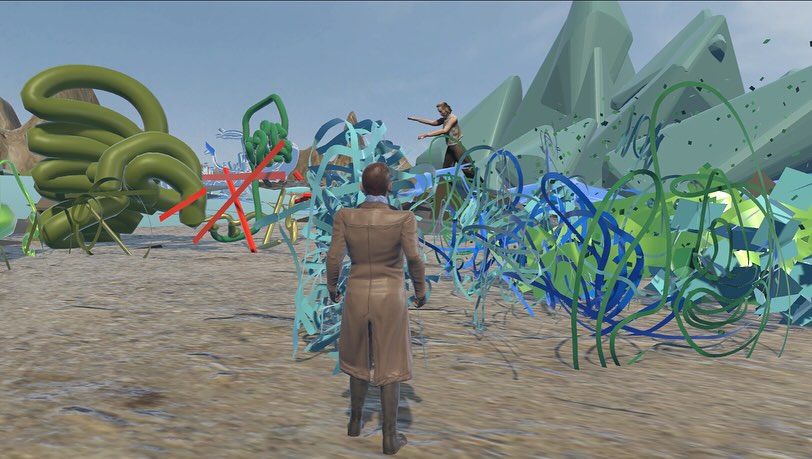 #GameView smART Data Bridge Krahuletz Pt. 1: die wunderbaren Outcomes unseres 3D/AR Workshops mit Schüler:innen der nms Eggenburg können in einem interaktiven Unity Game aus Perspektive des Museumsgründers Johann Krahuletz erkundet werden.
#eggenburg #unity #xr #ar @krahuletzmuseum
@naglwellewintersberger
@mwintersberger
@ngon.visuals
@itscatherines