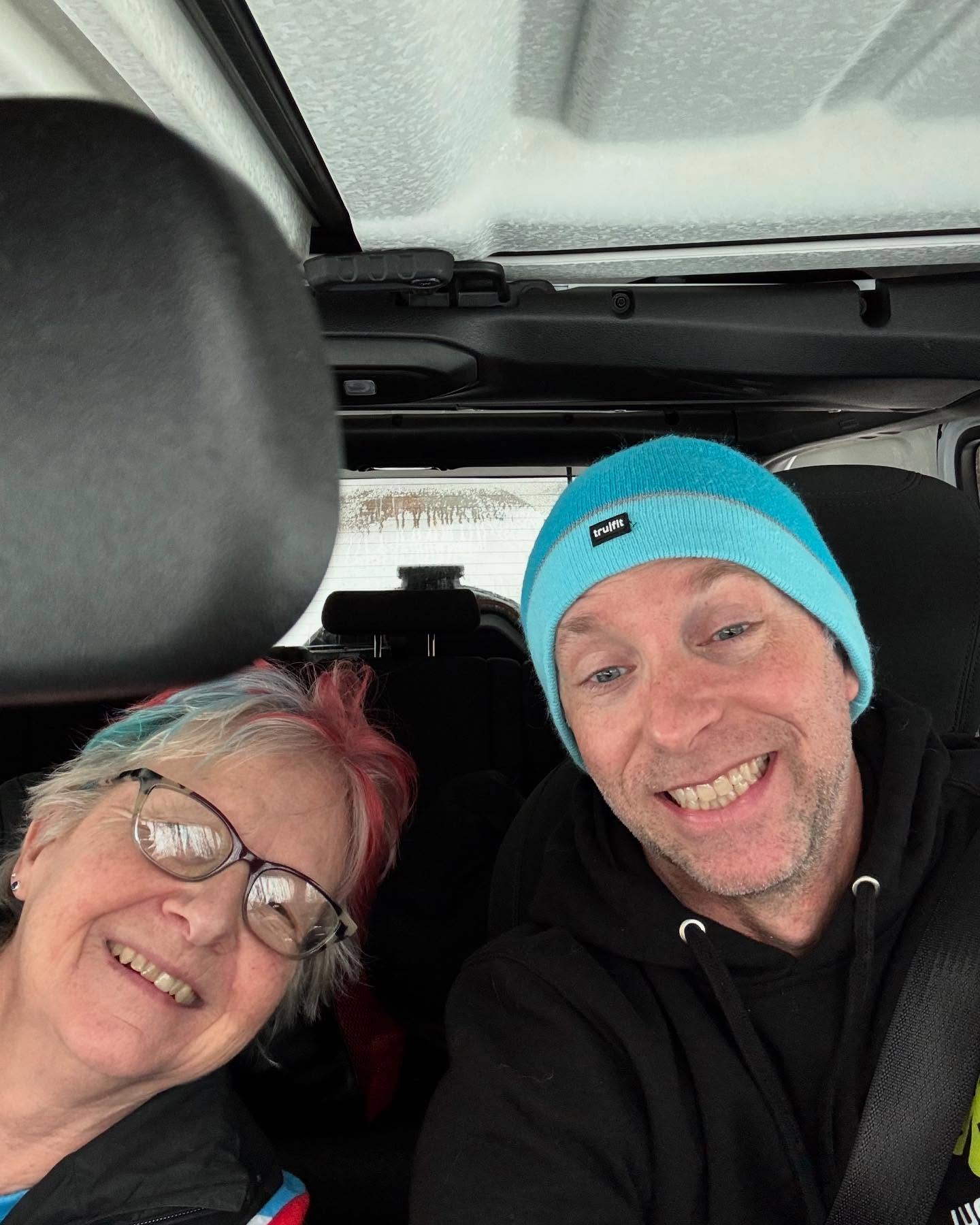 Recce day begins! A long day of notes writing is ahead. Car 232 is ready to go!