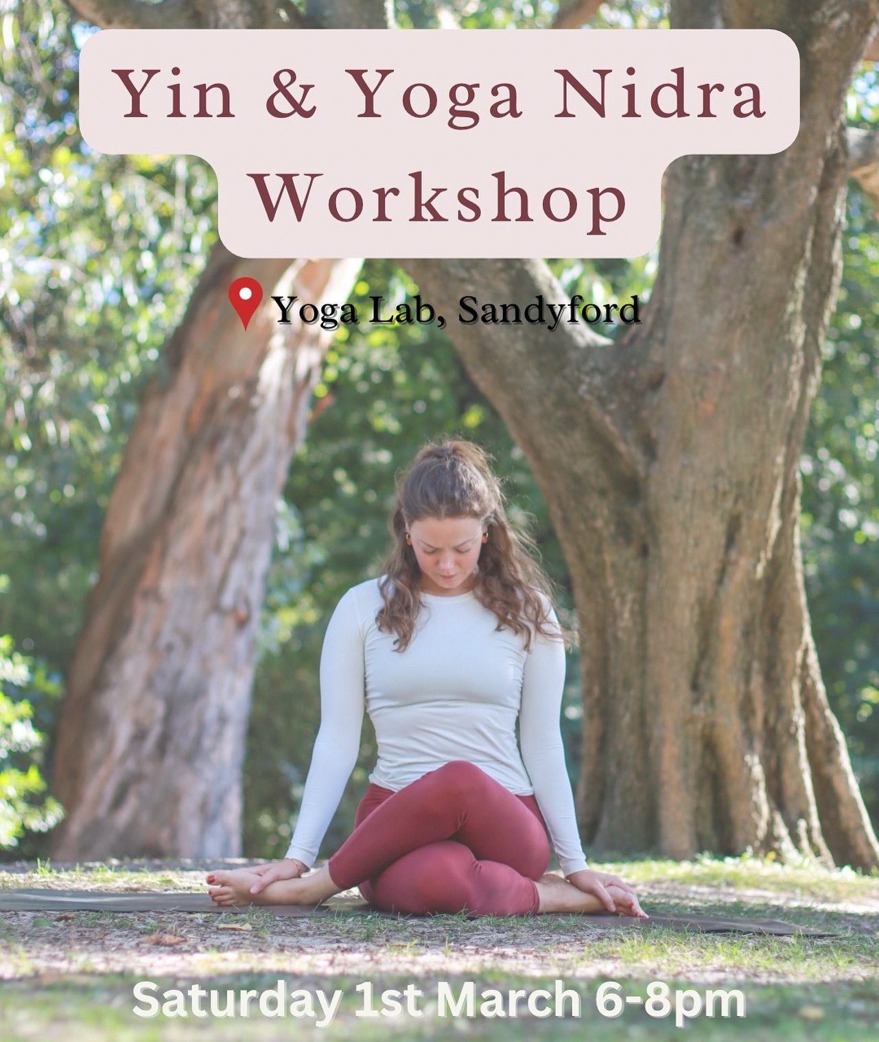 ✨Yin & Yoga Nidra Workshop ✨
📅 Saturday 1st March
🕰️ 6-8pm
📍 Yoga Lab, Sandyford
What to expect:
1hour and 15min of yin yoga practice (suitable for beginners)
40 mins yoga Nidra (guided meditation in a cozy heated studio @yogalabdublin)
Booking link in bio
Hope to see you there!
♥️
