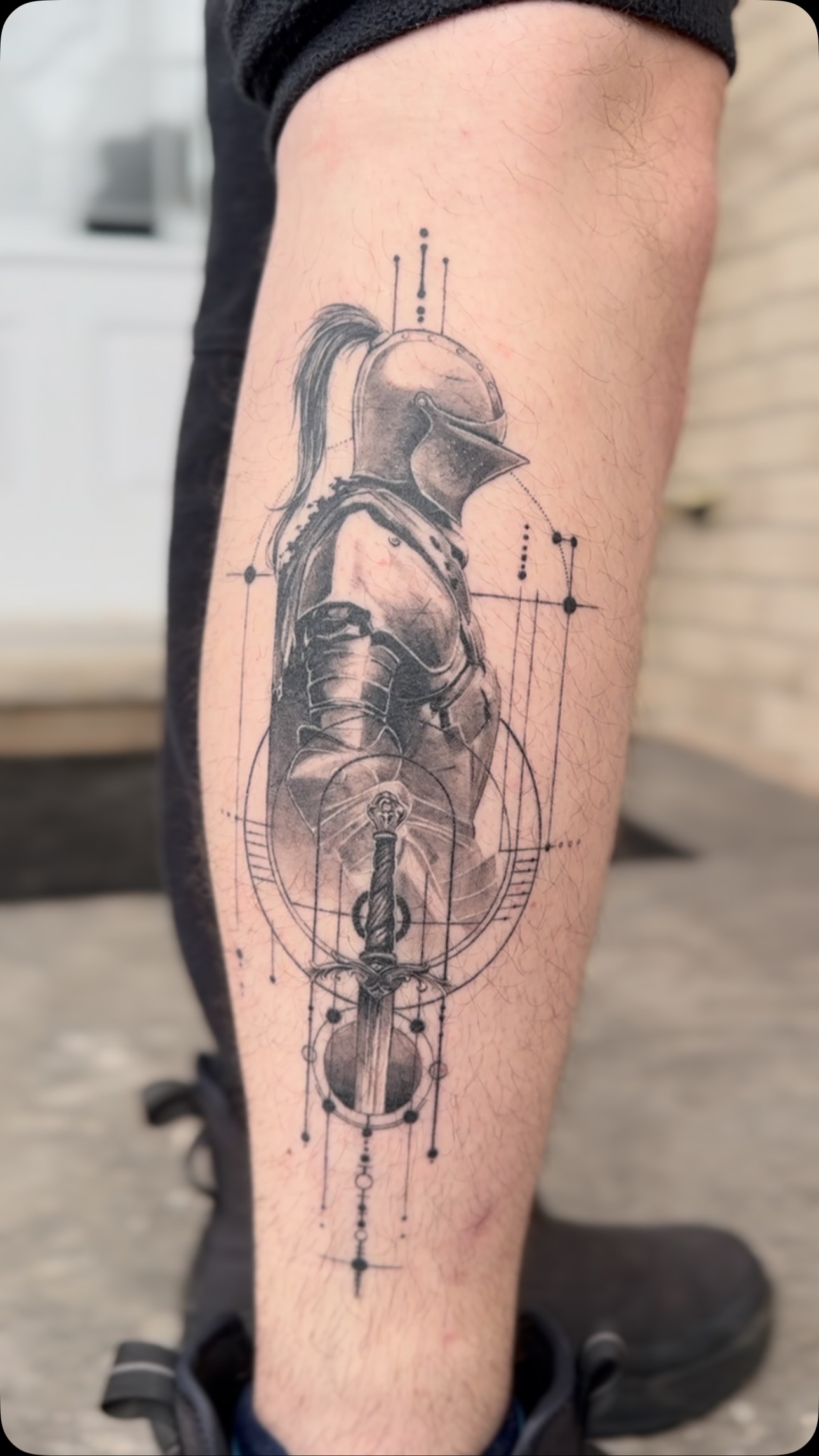 HEALED 𩹠2 month healed update. Video was taken outside in natural light, shot on IPhone 14.
Super happy with the healed results, itās great to see how the gradient tones settled. We will be continuing this project in about 3 weeks, further adding to the medieval theme. Hoping to add some additional connections between the outer calf and shin.
Keep an eye out for future update!
Books are open, for those interested be sure to reach out via email.
PETER / YPTATTOOS
#healedtattoo #finelinetattoo #torontotattoo #inkoftheday #microtattoo #realistictattoo #lamanigancetoronto #moderntattoo #realismtattoo