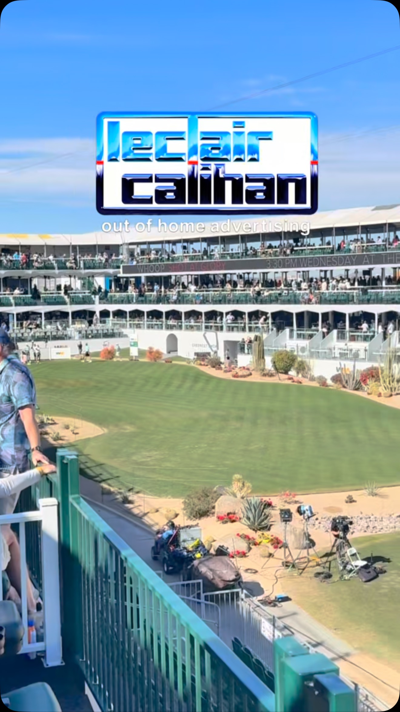 What an incredible week we had at the Waste Management Open last week!
Our digital billboards were lighting up the Phoenix getting everyone excited for the tournament.
The skybox at the 16th hole was the place to be, offering our clients and partners an unbeatable view of all the excitement. We had an amazing time connecting with everyone and soaking in the electric atmosphere.
A huge thank you to everyone who joined us and made this experience truly unforgettable. We can’t wait to do it all again next year!
#WasteManagementOpen #Phoenix #DigitalBillboards #Skybox #LeClairCallihanAdvertising #Golf #MemorableMoments