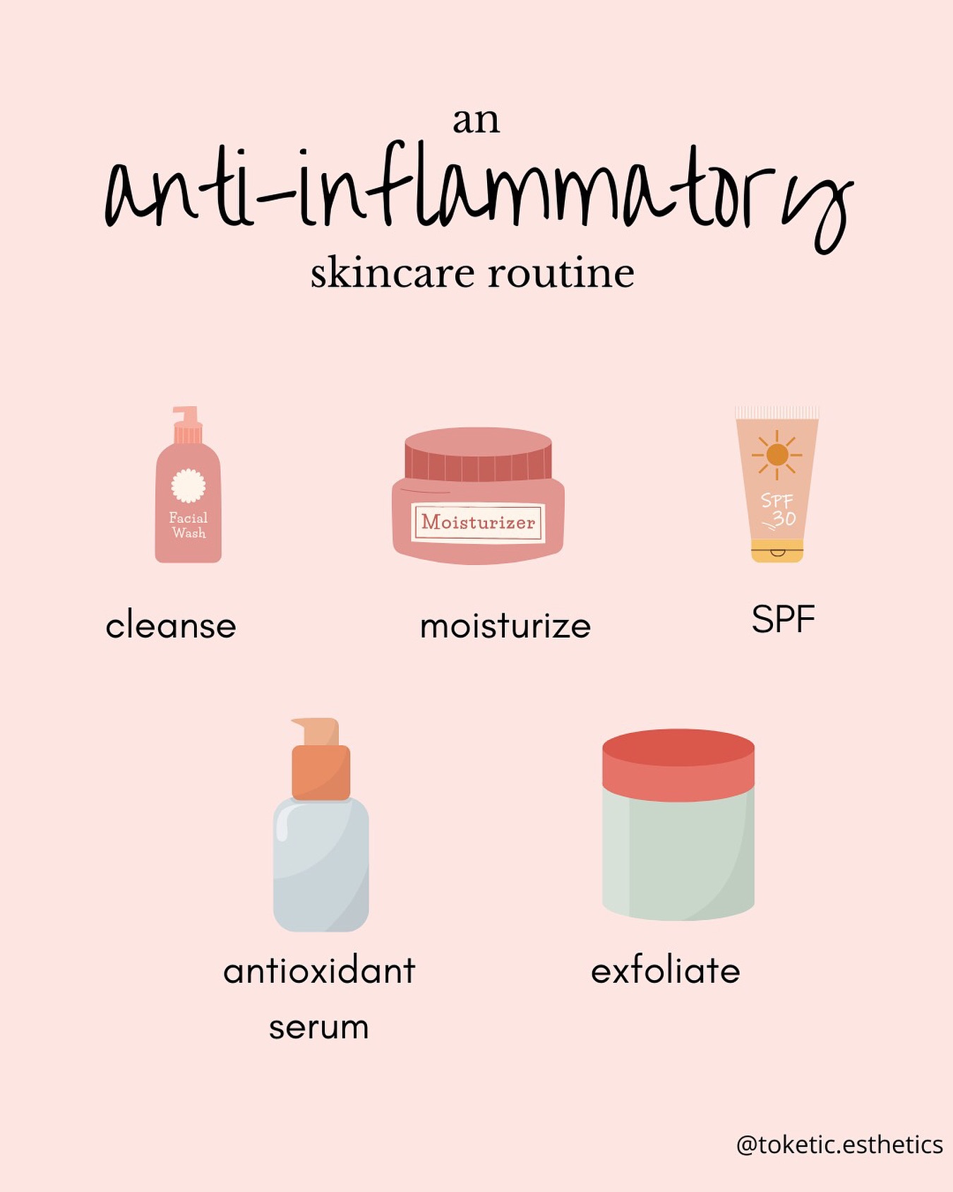 Skincare is the foundation of healthy skin & these are the *essential* products in any skincare routine - whether you’re targeting inflammation, acne, or fine lines & wrinkles.
#skincare #skincareroutine #skincareproducts #antiinflammatory #antiaging #acnetreatment #holisticskincare #holisticliving