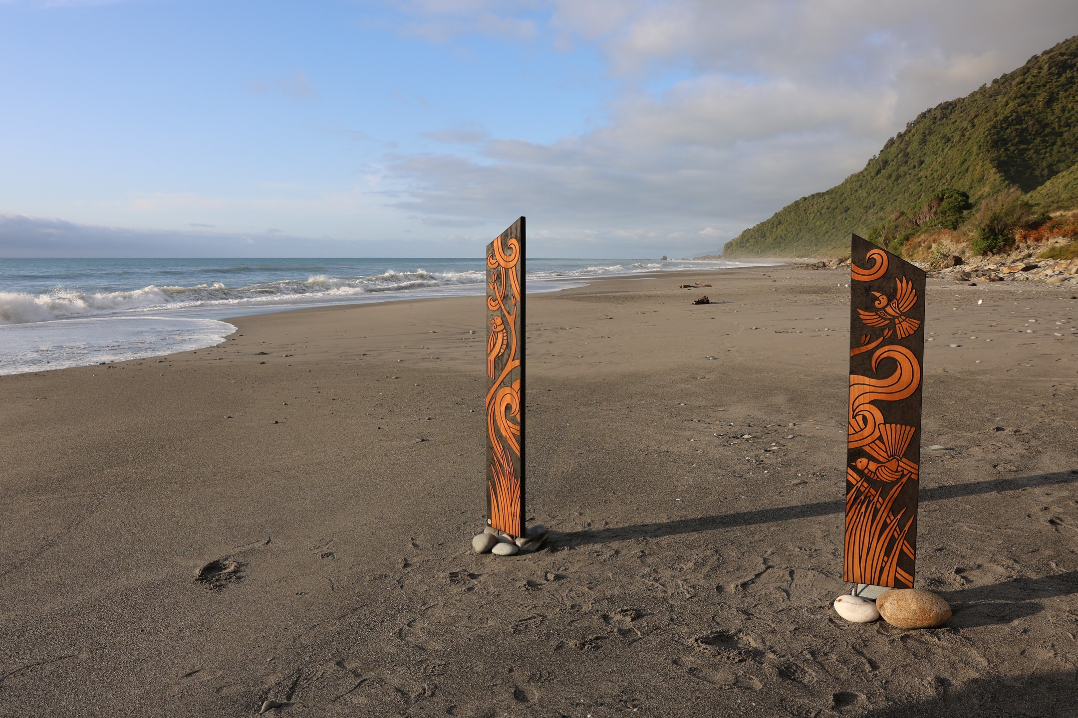 We have beautiful wooden panels you may like to use as a backdrop for your elopement - along with nature. It's up to you!