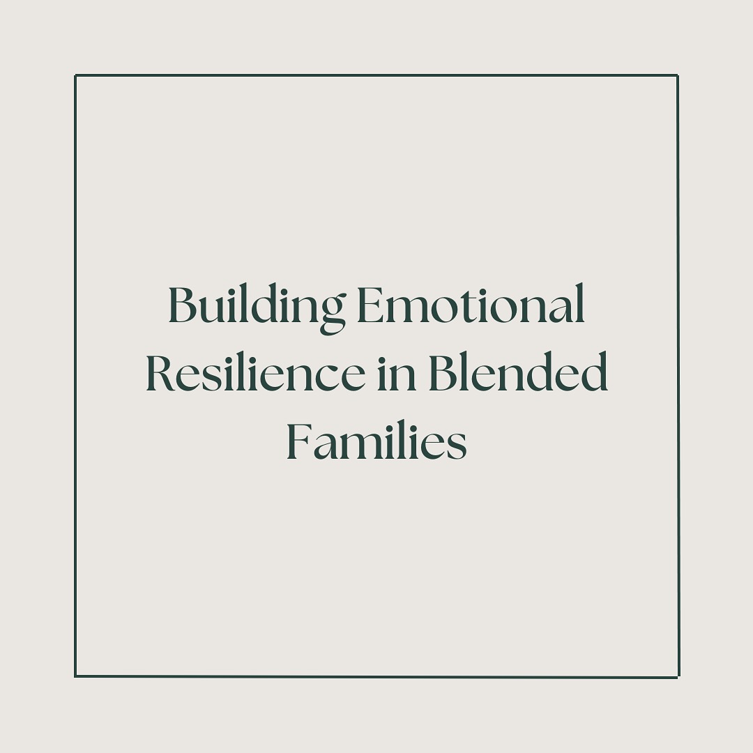Practical techniques, secure attachment, and strategies to help children regulate emotions within the realm of blended families in particular! All of this and more included in the article linked in bio (and highlights). Check it out!