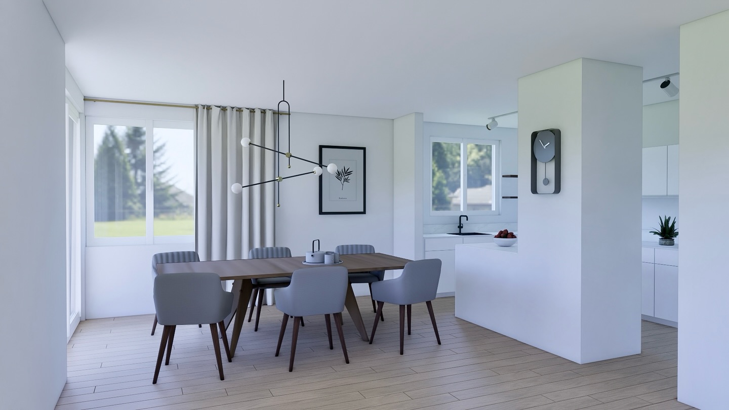 đœïž Un espace repas convivial et lumineux âš
Dans ce projet, la salle Ă manger et la cuisine sâouvrent lâune sur lâautre pour une circulation fluide et une ambiance chaleureuse. Un design minimaliste, des tons neutres et une belle lumiĂšre naturelle crĂ©ent un cadre idĂ©al pour partager de bons moments en famille ou entre amis.
#DesignIntĂ©rieur #SalleĂManger #CuisineOuverte #DĂ©corationModerne #HomeInspiration