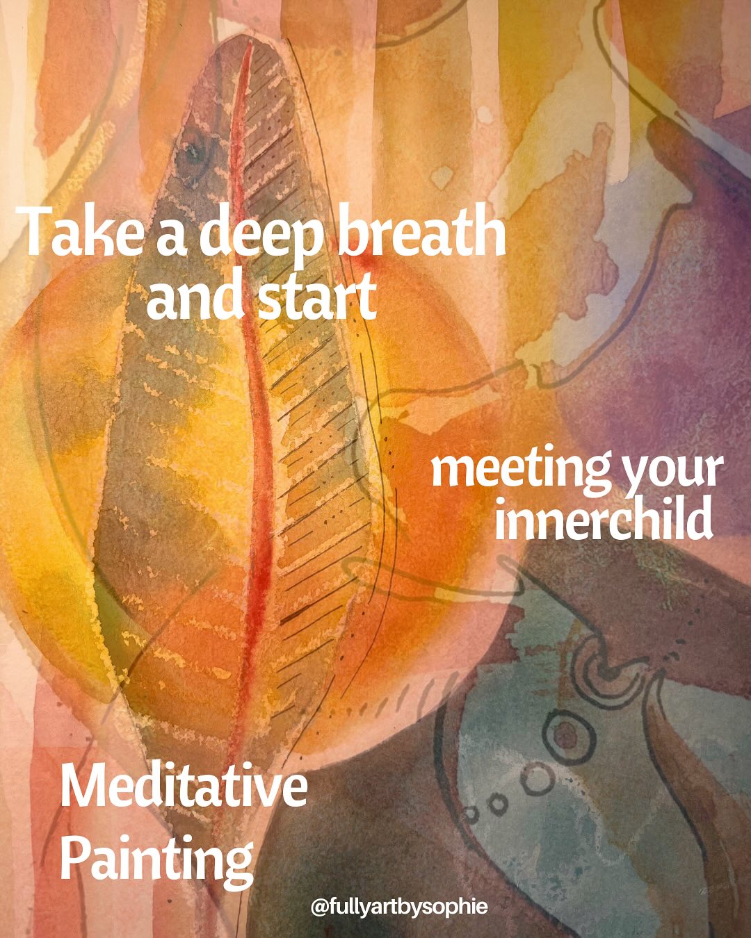 INNER CHILD & MEDITATIVE PAINTING
By reconnecting with our inner child, we restore this fundamental unity of our being. Our body, mind and soul. When a child is coming to the world, he lives at its full potential, he is the bridge between the imagination and the reality, the subtil and the material. A child is whole.
But experiences of life happened, societal conditioning happened … and the child starts to carry wounds and eventually lost its joy, enthusiam, his life flow to adapt to a specific box.
By taking care of our inner child again, we honor our deep legitimacy live a rich, joyful and connected life.
My heart is to give you comfort, and joy to find your essence, the origine of who you are as your inner child lived it when he was fully himself.
Subscribe my newsletter if you want to know more, link in my bio.
Sophie.