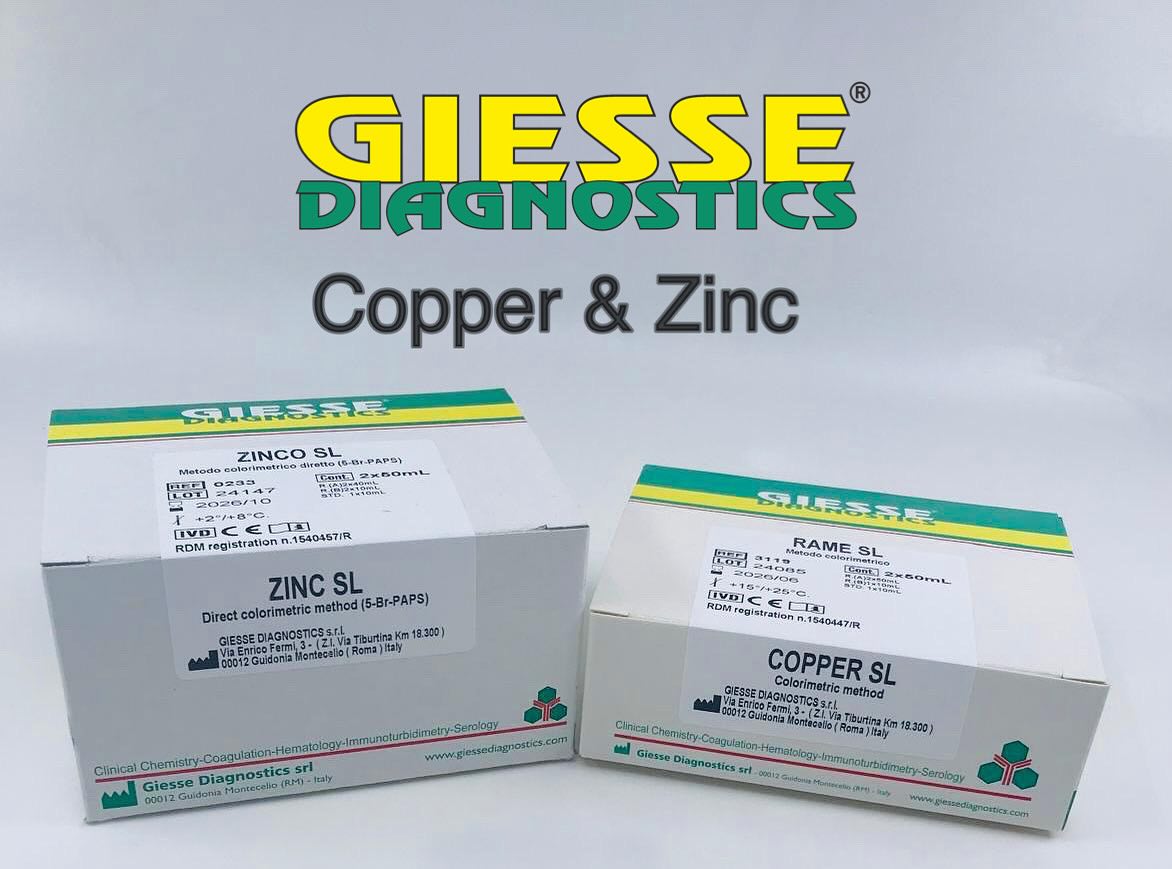 Discover our copper and zinc!
For info or offer please contact our sales team at commercial@giessediagnostics.com or visit us at stand Z5.J40 in Medlab Dubai
#medlabme #mymedlab #ivd #ivdreagents #clinicalchemistry #clinicallaboratory
#copper #zinc