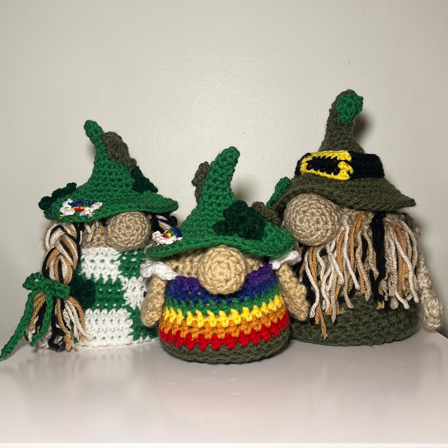 St. Patrick’s Day Gnome Outfits 🌈
#crochet #stpatricksday #gnome #gnomeoutfit