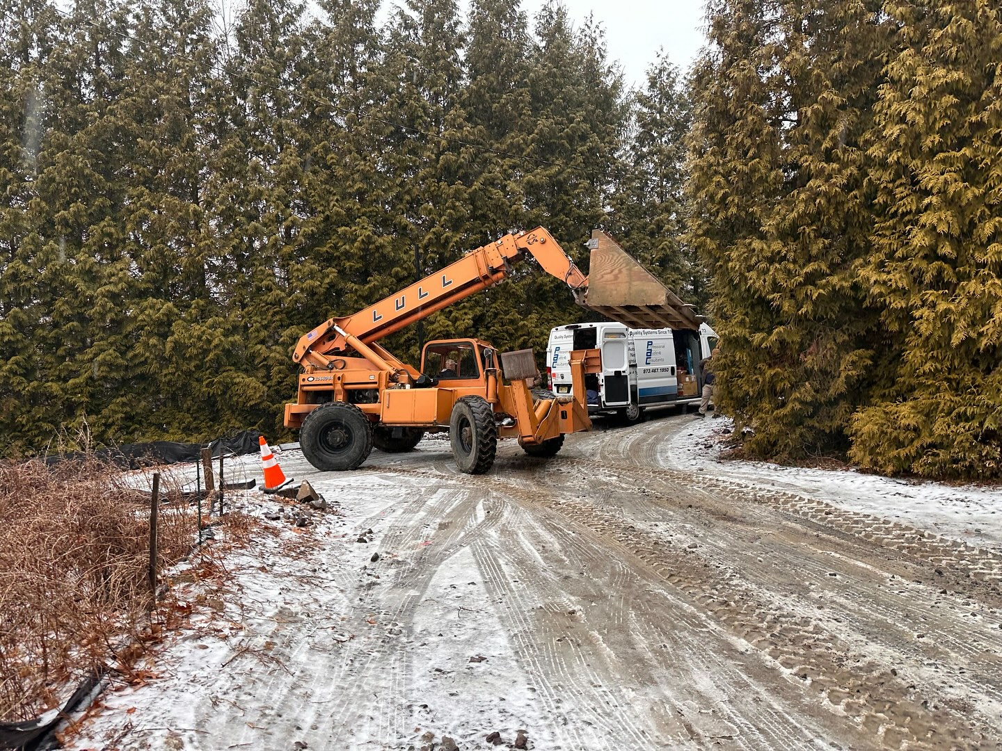 Well this is one way to get our racks in the house ;)