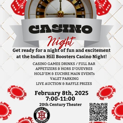 IH Boosters Casino Night Tomorrow❕