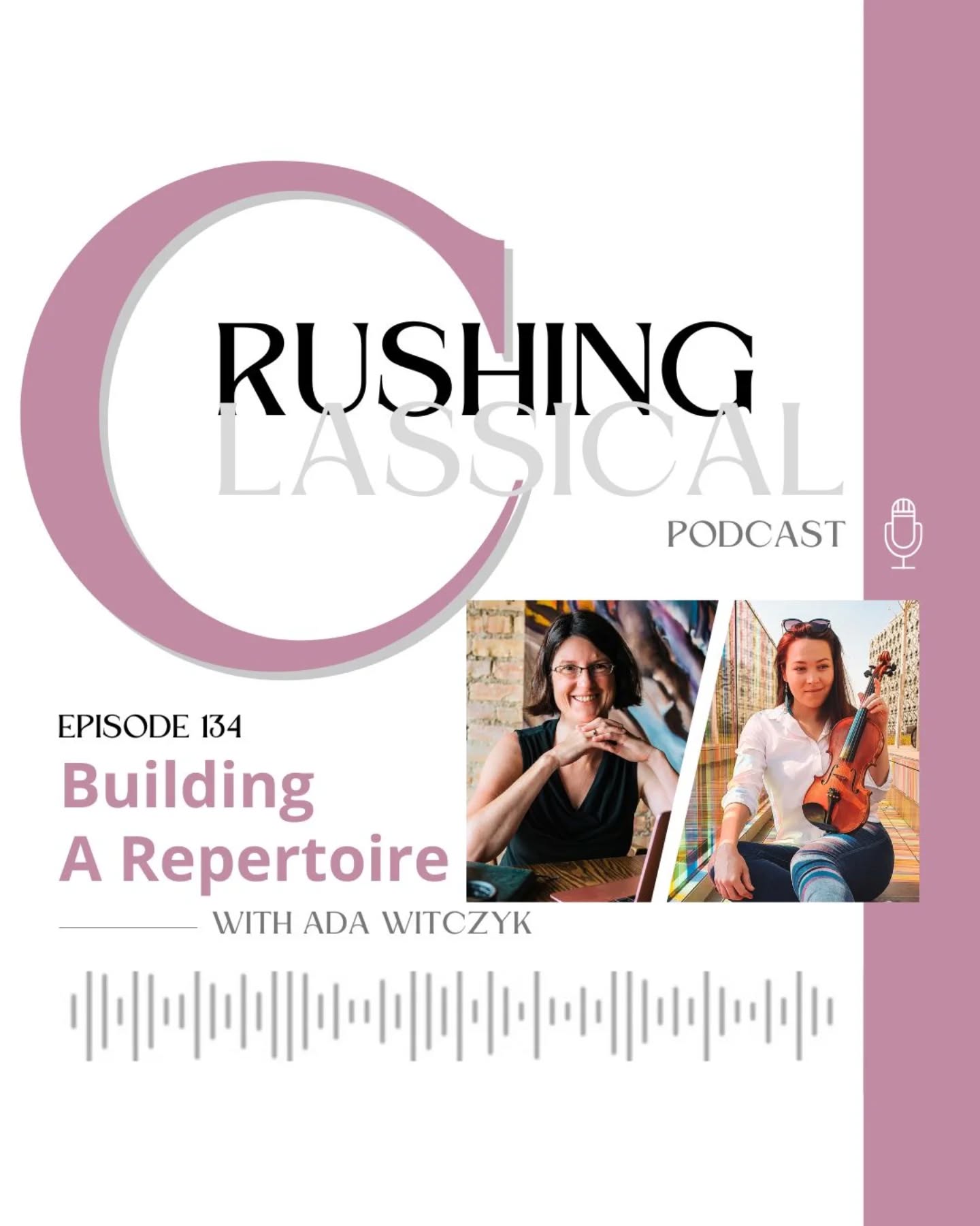 The new Crushing Classical episode is out and I'm delighted to share our conversation with inspiring @jennetingle . Thank you so much for letting me talk about commissioning New pieces for Baroque instruments, Zuzana Ruzickova and my upcoming album NEW Baroque - Sonatas!
Link in the stories โค๏ธ
Have a great day ahead everyone!