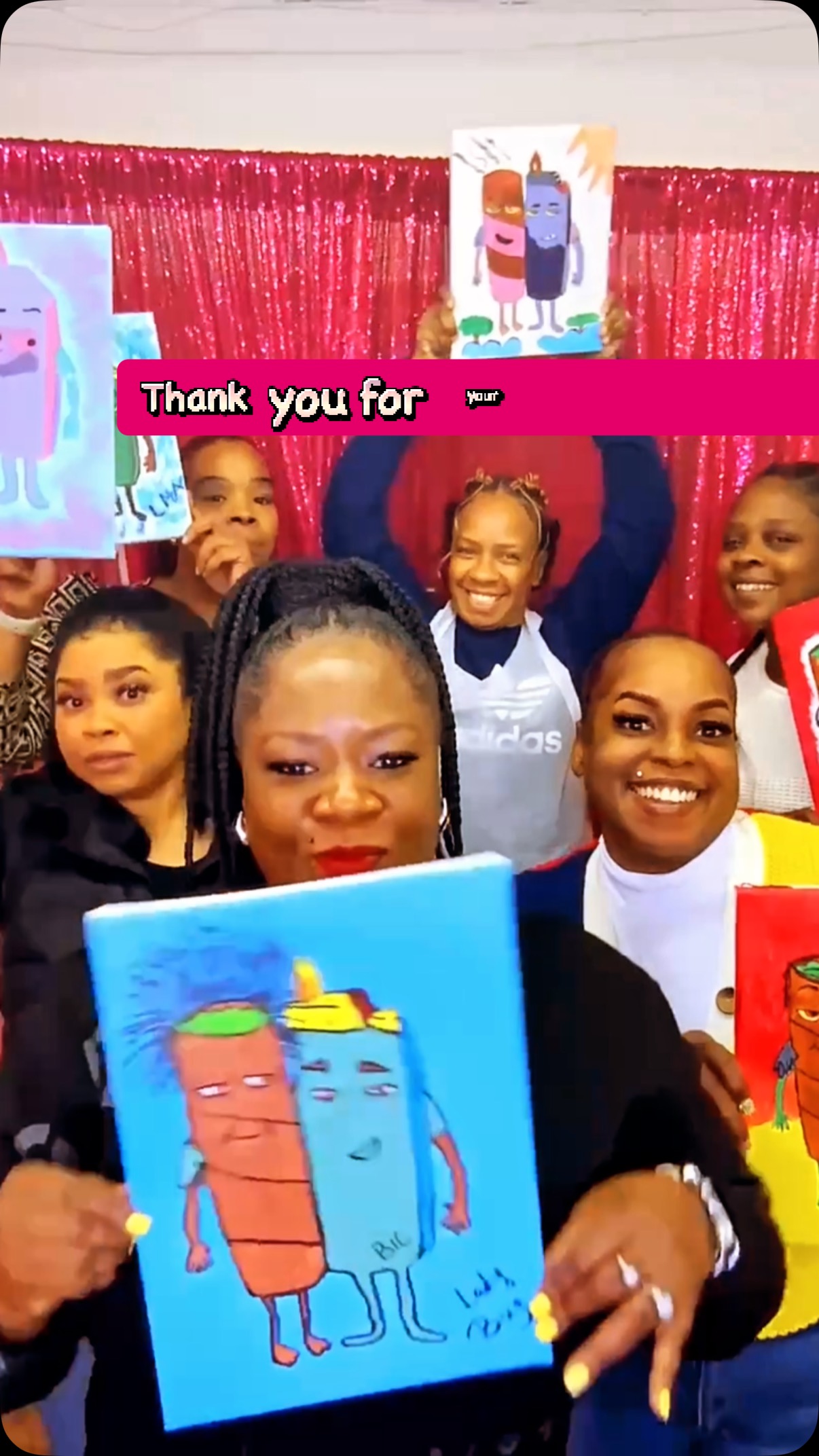 I have some of the dopest patrons! Thank you for your support!! Join us for one of our Puff and Paint classes, link in bio to buy tix!!! Visit our website www.pinkgiraffepaint.com. #pinkgiraffeartstudio #southshorechicago #thingstodochicago #painting #puffandpaintchicago #puffandpaint