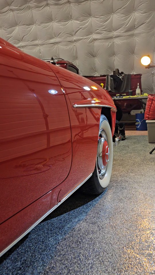 50+hrs into preserving this 1961 Mercedes 190SL. And counting...... waiting on a few trim pieces, final coating, and assembly.
This is not your typical "detail," but we're not your average "detailer." Every inch of this vehicle has been looked over. All trim, chrome, lights, and anything that can be removed have been removed. Interior dismantled, trim pieces polished, wood refinished, body fully wetsanded 1200grit-3000grit, door jams wetsanded and polished to the highest standard. To preserving original washer fluid nozzles. The list goes on.
We are not just your average shop who bangs cars out on a daily basis. We are NOT the cheapest around. But if you're looking for quality, highest level of attention to detail, and making the most out of your classic/vintage vehicle, we are your go-to place.
#paintcorrection #wetsanding #restoration #preservation #details #vintage #classic #mercedes #190sl #classicmercedes #mercedes190sl #amg #German #madeingermany #westgermany #canada #ppg #3m