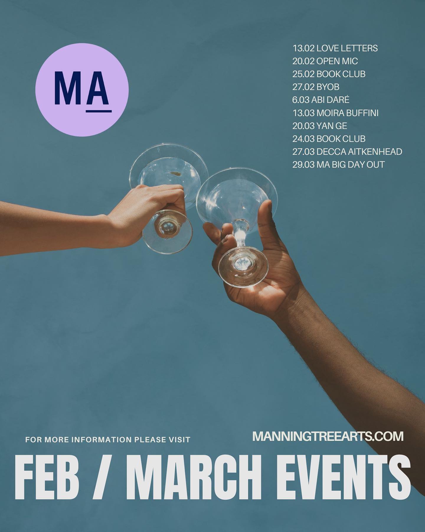Reading, listening, playing, music, celebration, connection, creativity, community… and a lot of incredible women talking about incredible things. MA Feb/March season is now LIVE ✨🌈 loads of events free and everything under £15 - book now via the website