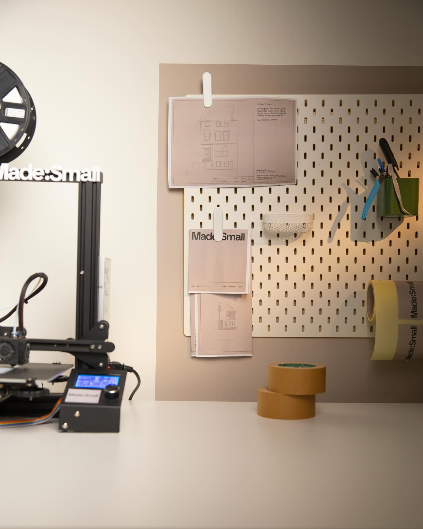 A warm hello to our new followers 💚 We’re Made:Small and we create bespoke 3D printed models of special places. We can model pretty much any home, and love to pick out the details that make each unique. Whether you’re looking for a personal gift for a loved one or an unusual trinket to showcase your beautiful home, we can help. We’re a fledgling business, run by an architect, a graphic designer and a marketing expert, but have big plans to spread the joy or architecture by telling the story of home.