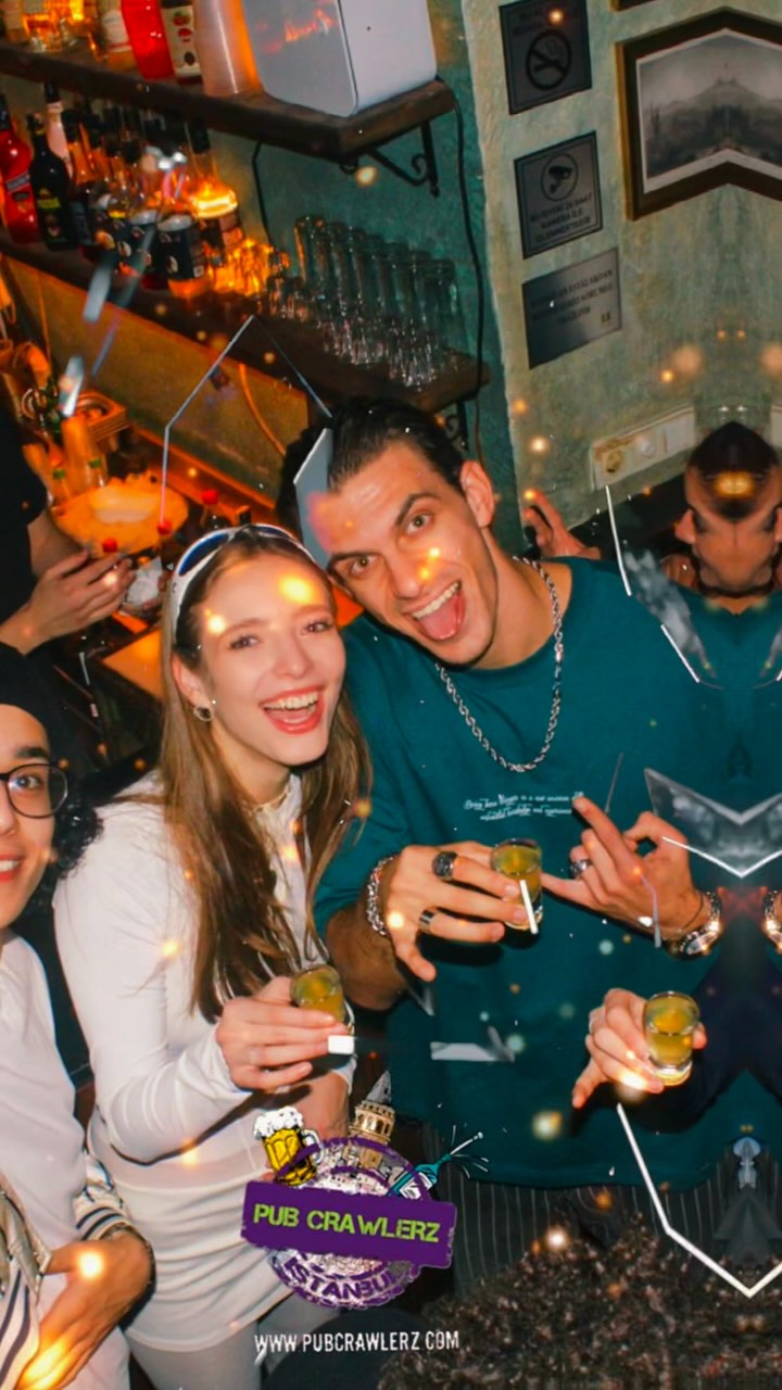 You are invited! The most fun nightlife experience ! ⚡️Istanbul’s nightlife scene, one bar at a time.
Free Shots, Cool Venues, Great Party Atmosphere, Original Fun🍺
Book Your Ticket NOW!🔞
Istanbul’s Famous Pub Crawl🍒 www.pubcrawlerz.com
#boshporus #istanbul #pubcrawl #istanbultravel #istanbullovers #istanbulnightclub #istanbulpubcrawl #istanbulnightlife #taksim #barhopping #pubcrawlerz #barcrawl #istanbulnights #travelistanbul #thingstodoinistanbul #barcrawlers #istanbulnightout #pubcrawlers #sultanahmet #barhoppingistanbul #clubcrawl #ritimbar #barcrawlistanbul #istanbulevents #taksimsquare #iloveistanbul #istanbullife #pubcrawlistanbul #galatatower #istanbulnight