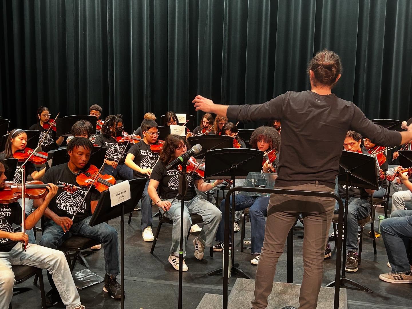 Our students were stellar at HCS All-County Orchestra with @luca_lomb leading the way. Couldn’t have asked for better effort or art!