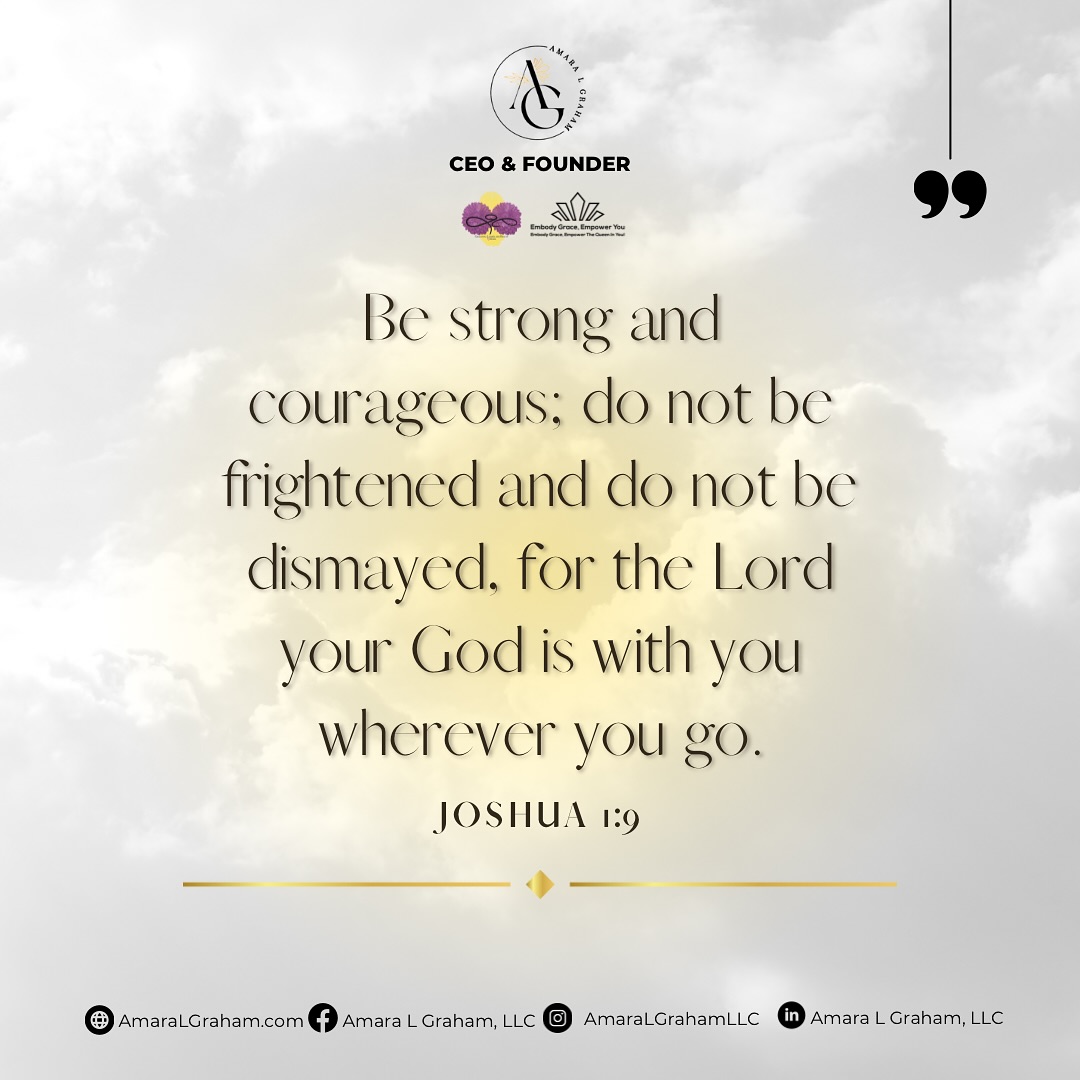 🤞🏾Cheers to A Fear-Less February🙏🏾
Sending love & prayers,
Amara (Grace)💛
Motivational Speaker 🎤 + Strategist👸🏾
🗓️ Are you in need of a volunteer, motivational speaker, host, or a 1:1 strategy session? Message me or book online for scheduling: AmaraLGraham.com
#Welcome2024 #BlackHistoryMonth #Feb2025 #GodWillDoIt #DaughterOfTheKing #ATimeSuchAsThis