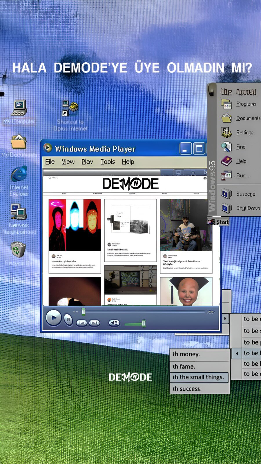 Yoksa sitemize hala üye olmadın mı?
Bio’daki linkten ulaşabilirsin!